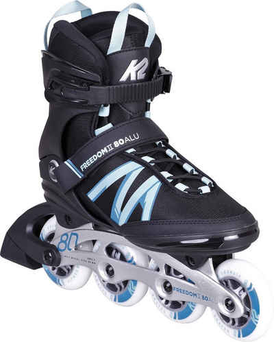 K2 Inlineskates Damen Inline Skate FREEDOM II 80 ALU