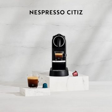 Nespresso Kapselmaschine De'Longhi,Kaffeekapselmaschine, mit Hochdruckpumpe, 1260W, 1liter, Papierfilter 1x4, mit Milchaufschäumer,De Longhi, für verschiedene kapseln, Mini,Citi