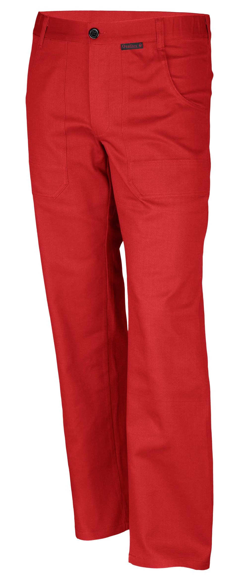 Qualitex Workwear Arbeitsbundhose classical Arbeitshose - BW 270 g - mit 4 Taschen aus reiner Baumwolle (1-tlg) klassische Werkstatthose - Waschbar - Strapazierfähig - Pflegeleicht
