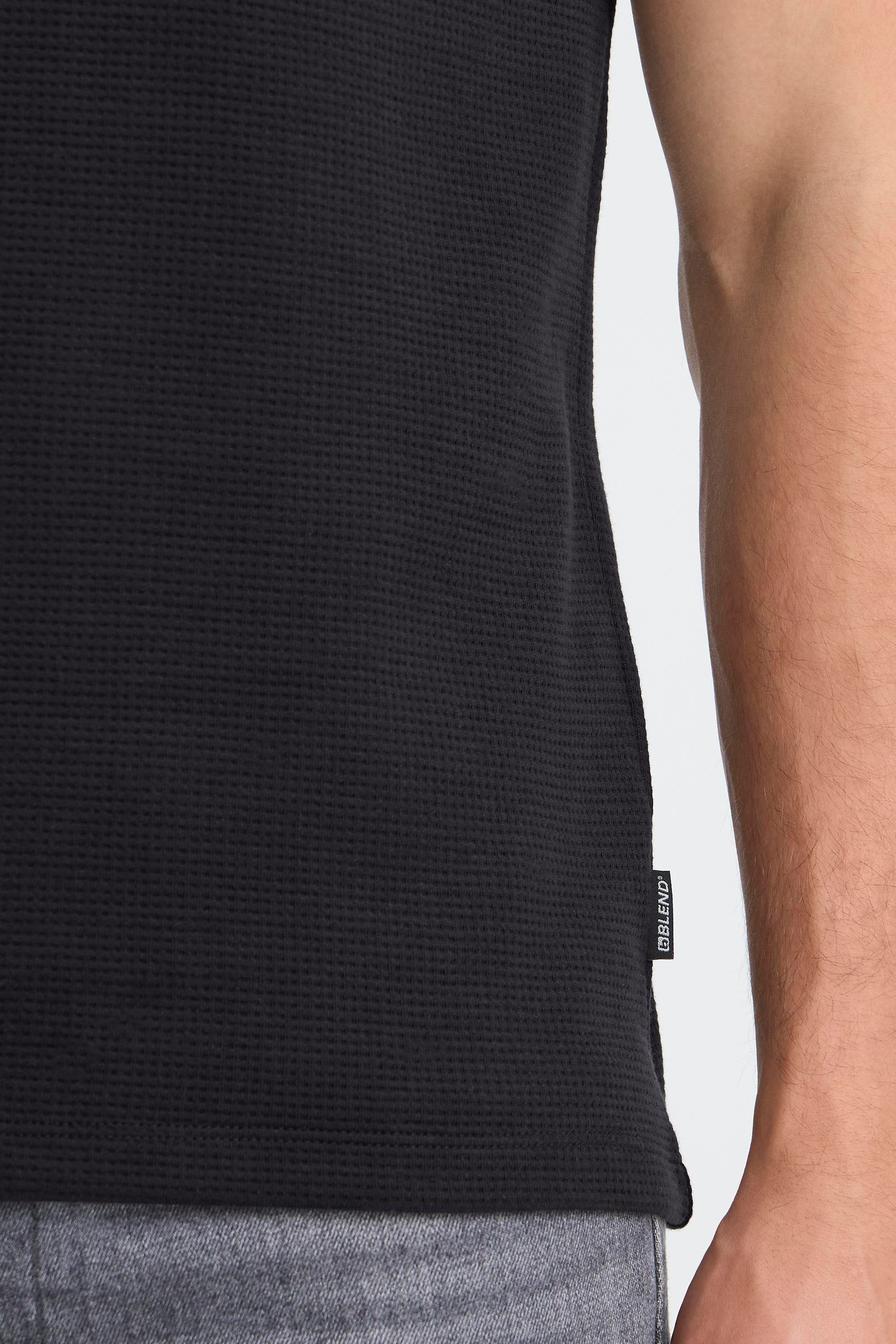 Blend Rundhalsshirt BHFort (1-tlg) Basic T-Shirt mit Rundhalsausschnitt