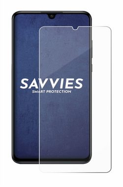 Savvies Panzerglas für Huawei P30 lite New Edition, Displayschutzglas, Schutzglas Echtglas 9H Härte klar Anti-Fingerprint