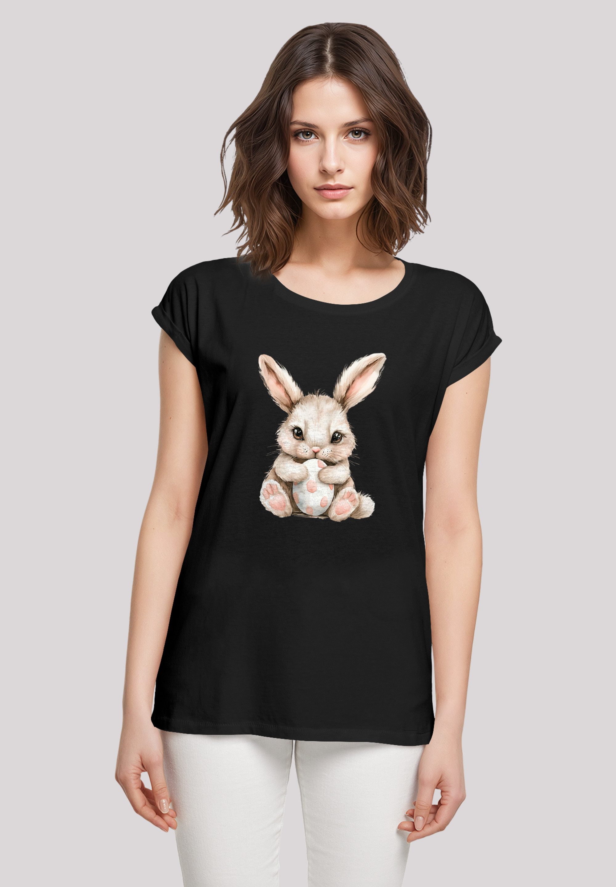 F4NT4STIC T-Shirt Niedlicher Osterhase mit Ei günstig online kaufen