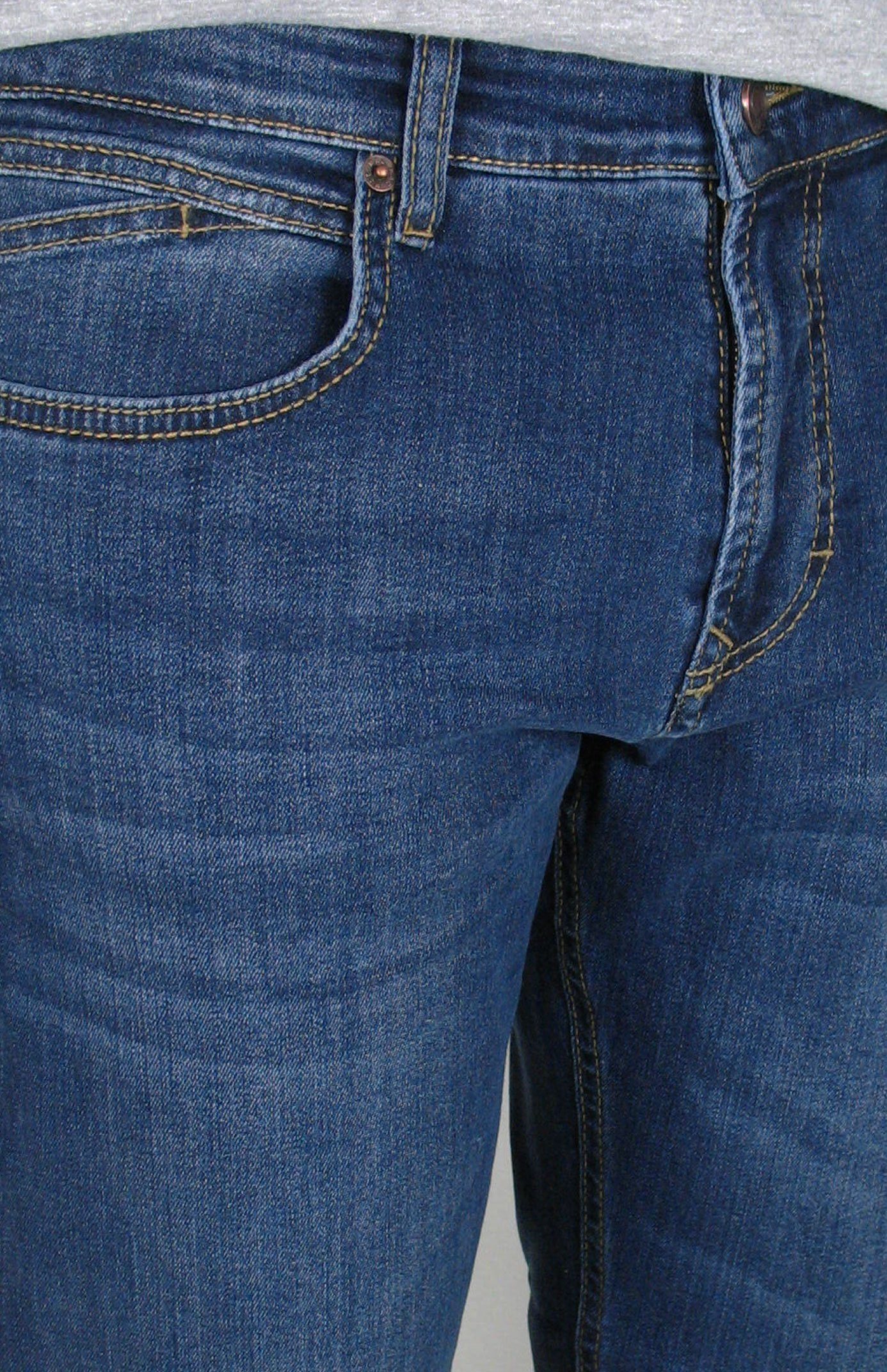 MAC 5-Pocket-Jeans Ben Authentic H549 Vintage 0978 Wash Ocean Stretch-Denim Blue