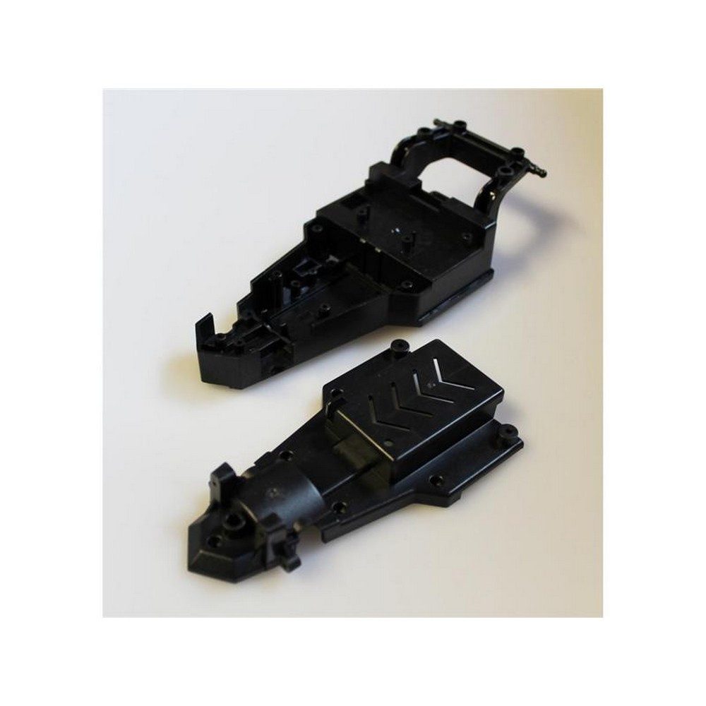 Modellbausatz DF-Models Hauptchassis mit Oberdeck 6324