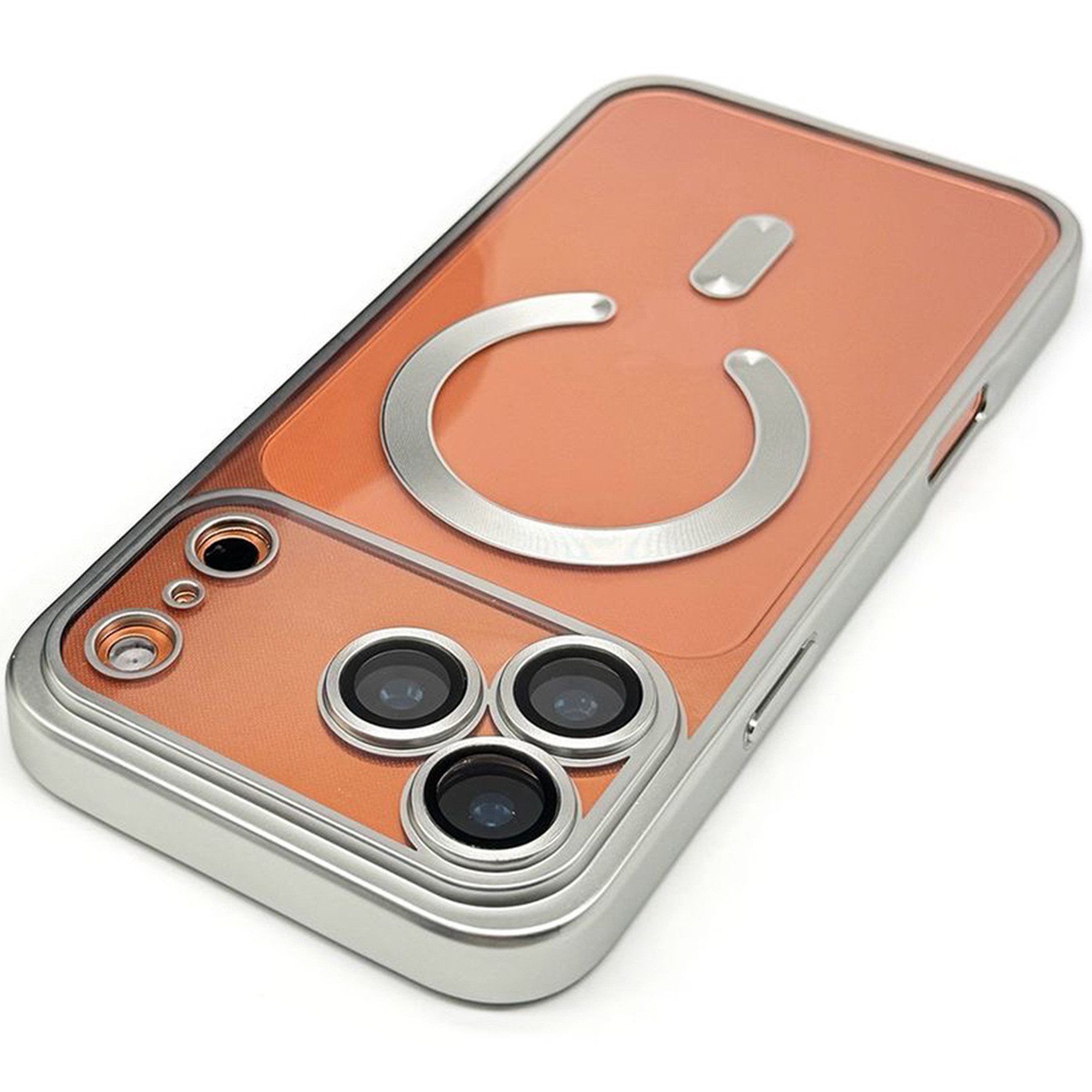 Wörleonline Handyhülle für iPhone 17 Pro / iPhone 17 Pro Max mit integriertem Kameraschutz, in passendem Farbton zur Originalfarbe, MagSafe kompatible Hülle