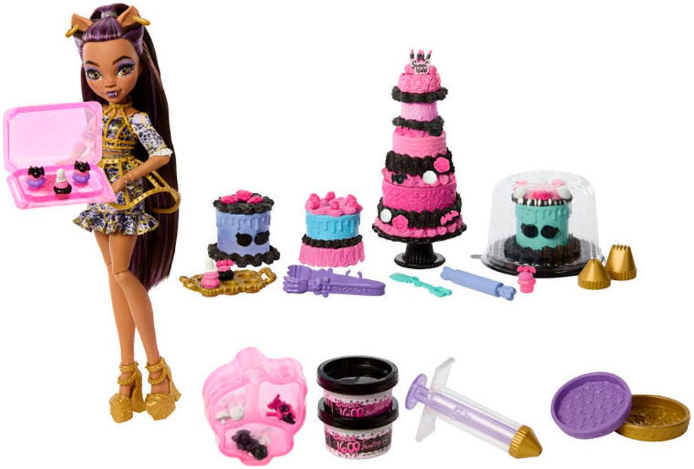 MonsterHigh™ Anziehpuppe Monster High schaurig schöner Geburtstag, Kuchen S günstig online kaufen