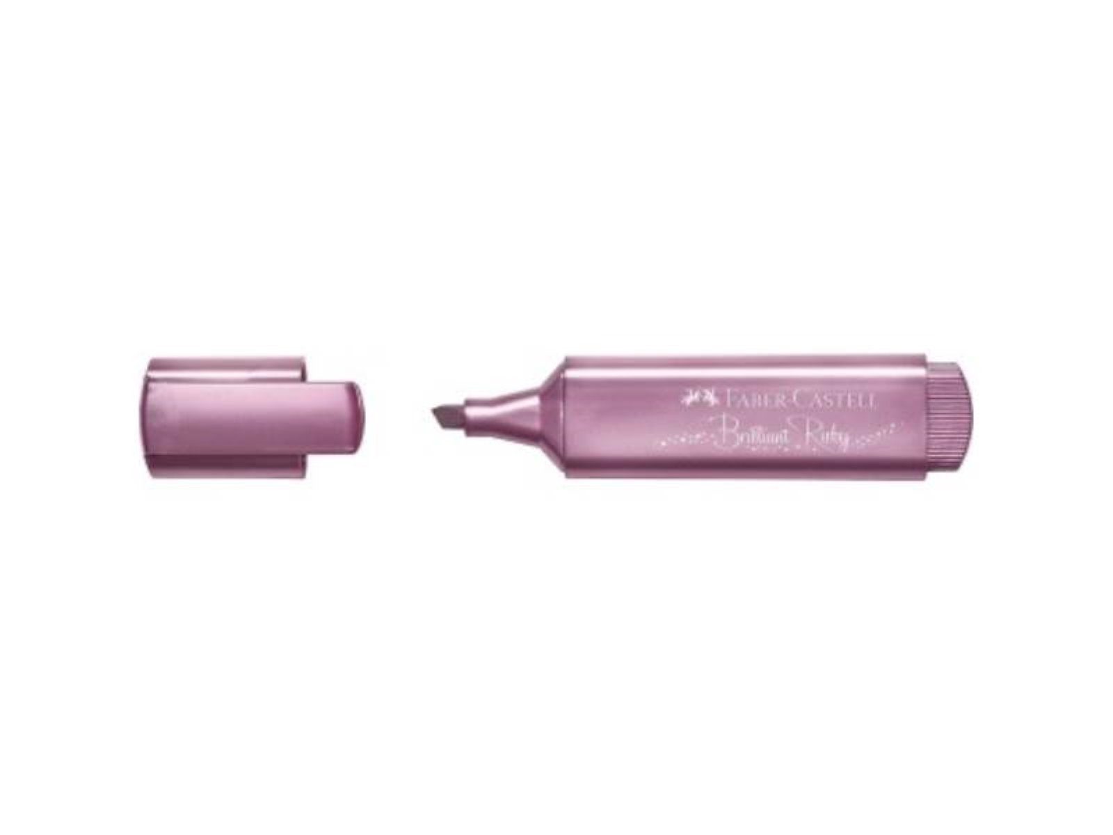 Faber-Castell Marker Faber Castell Textmarker Textliner 154626 metallic rose