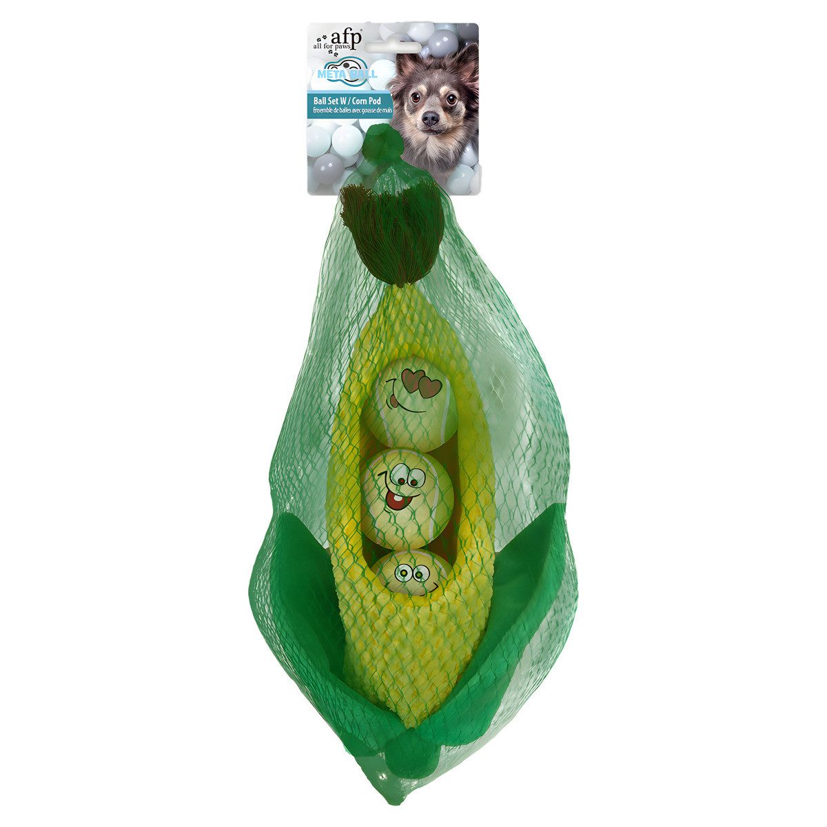 Outdoor-Spielzeug Hundespielzeug Meta Ball Set Maiskolben