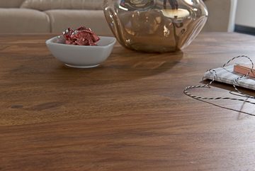 möbelando Couchtisch Couchtisch Massiv-Holz Sheesham 90 cm breit Design Wohnzimmer-Tisch, 90 cm (L)