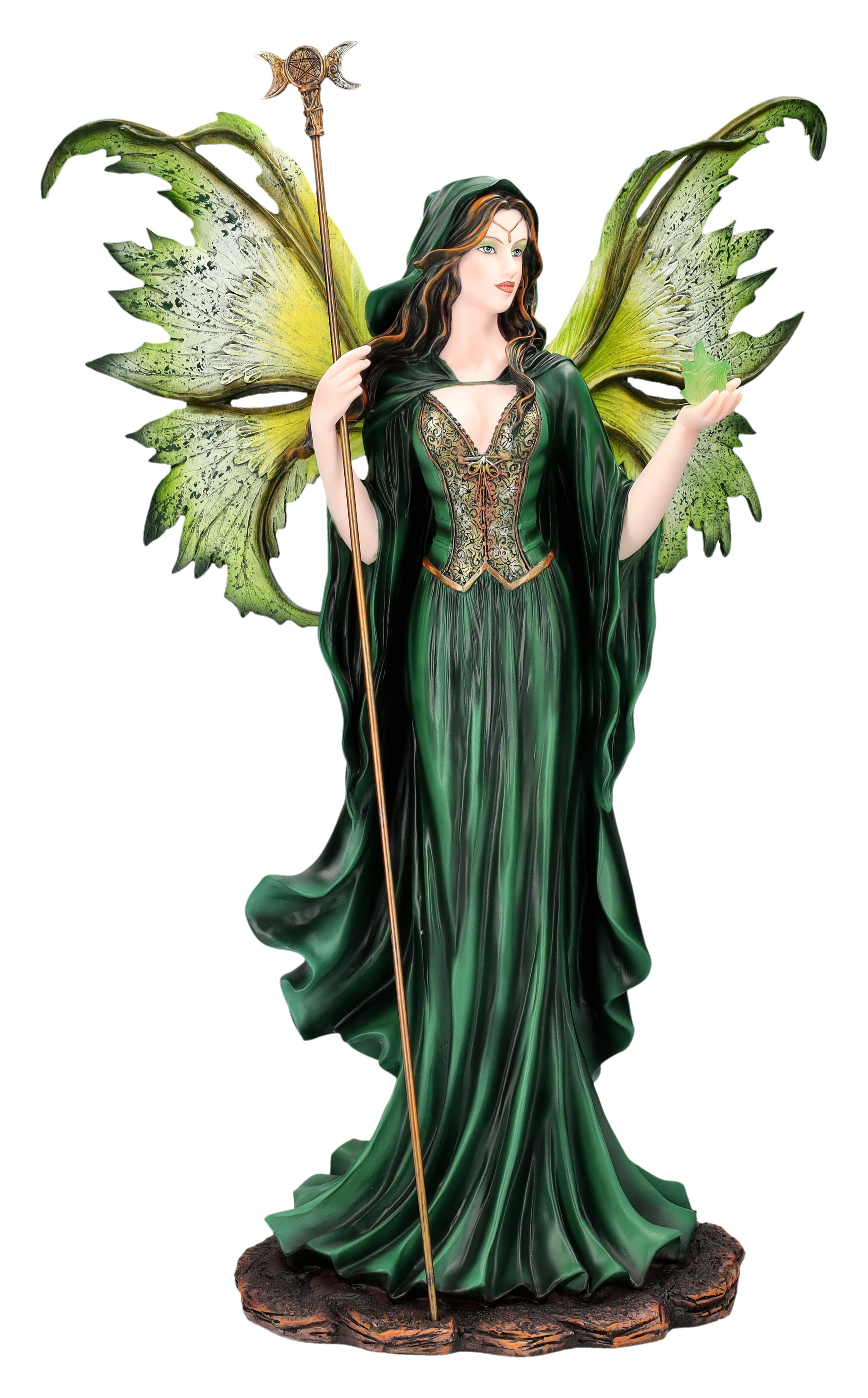 Figuren Shop GmbH Fantasy-Figur Elfenfigur - Adora's mystischer Feenzauber Fantasy Zauberin Dekofigur