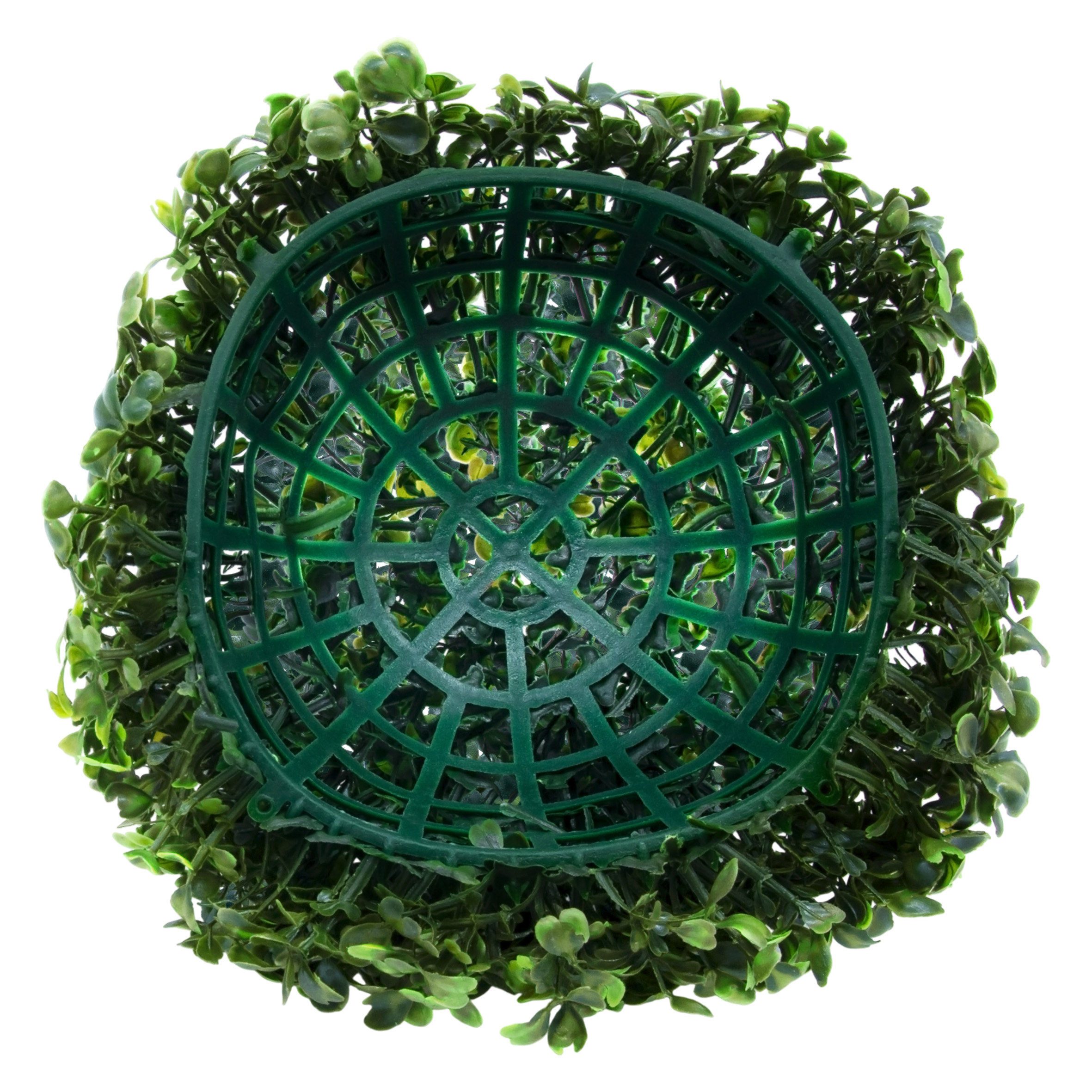 Kunstpflanze Deko Buchsbaumkugel Kunstpflanze Buchsbaum, Spetebo, Höhe 20 cm, witterungsbeständig – Bild 5 von 5