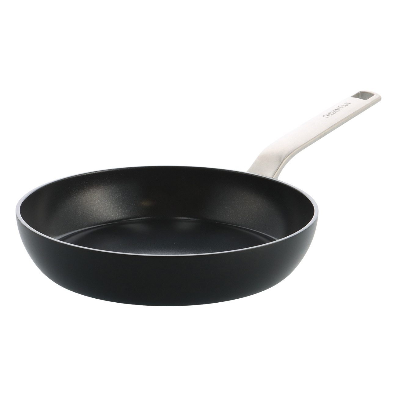 GREENPAN Bratpfanne Evolution Bratpfanne robust spülmaschinenfest Antihaft, Aluminium, Kratzfest, langlebig, Induktion, Backofengeeignet, Ø 24 cm