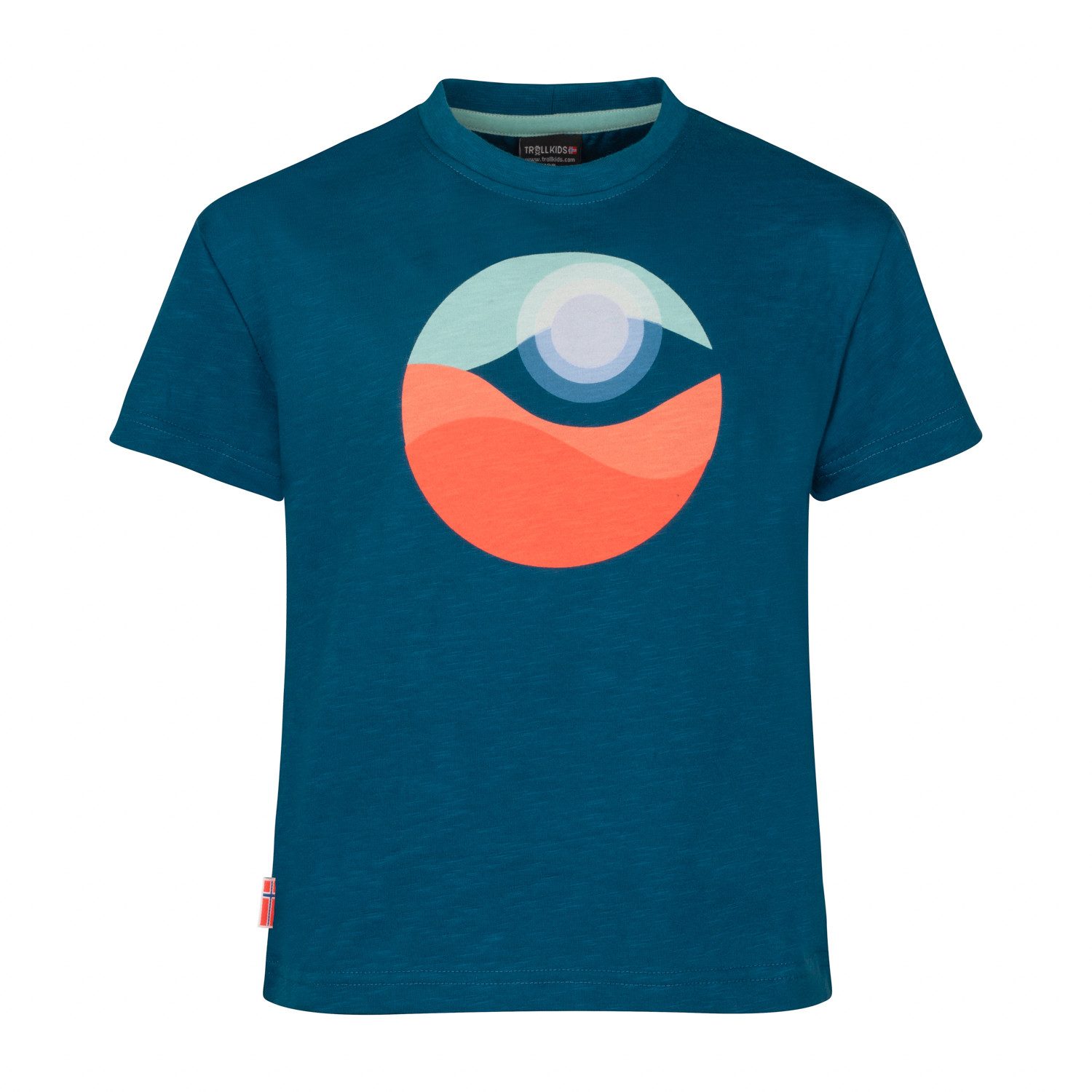TROLLKIDS T-Shirt Girls Halsafjord T (GOTS)