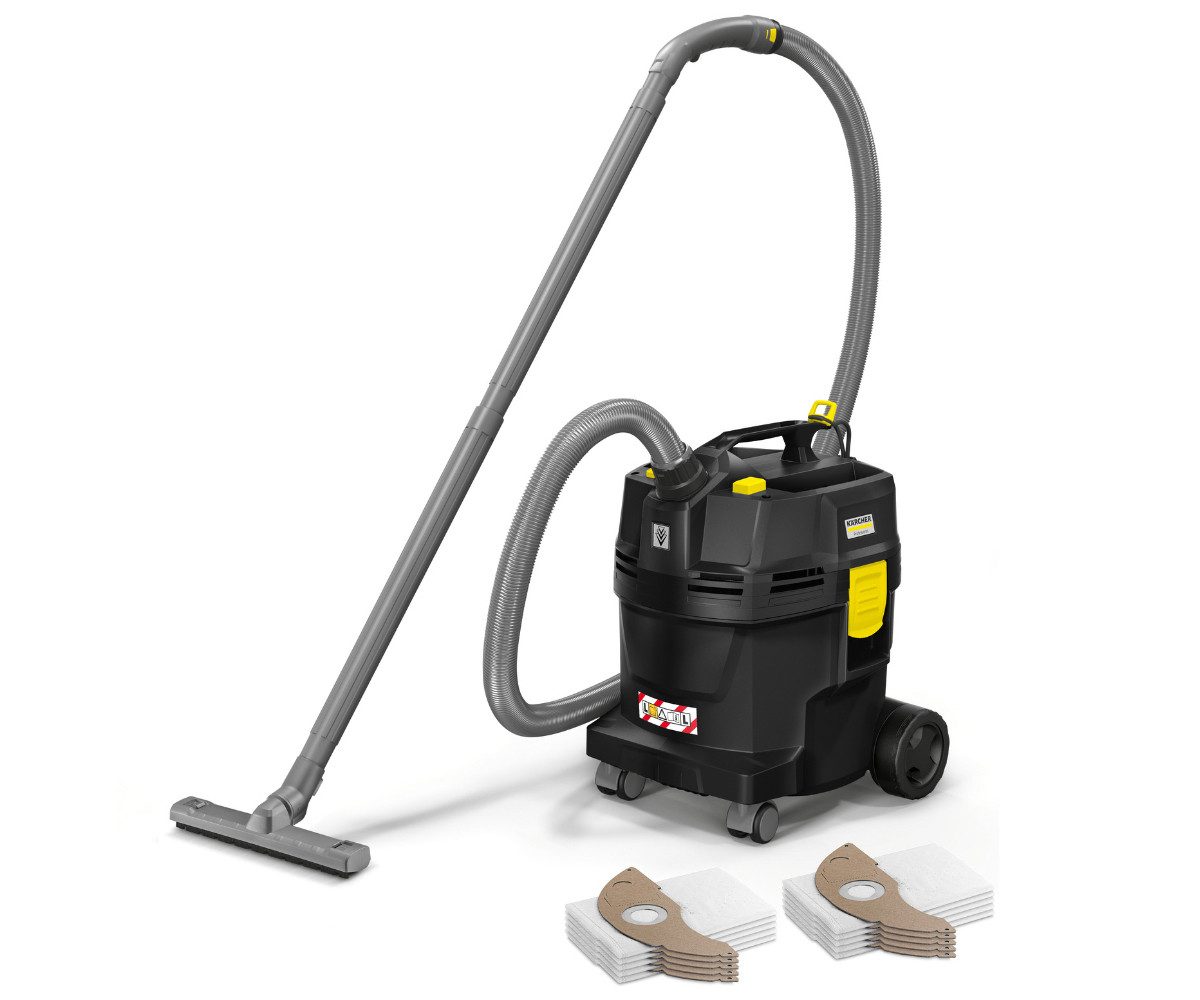 KÄRCHER Ручные пылесосы Kärcher NT 22/1 Ap Anniversary Edition – Nass-/Trockensauger, 1300 W, Halbautomatische Filterabreinigung, Stopplenkrolle, Sonderedition