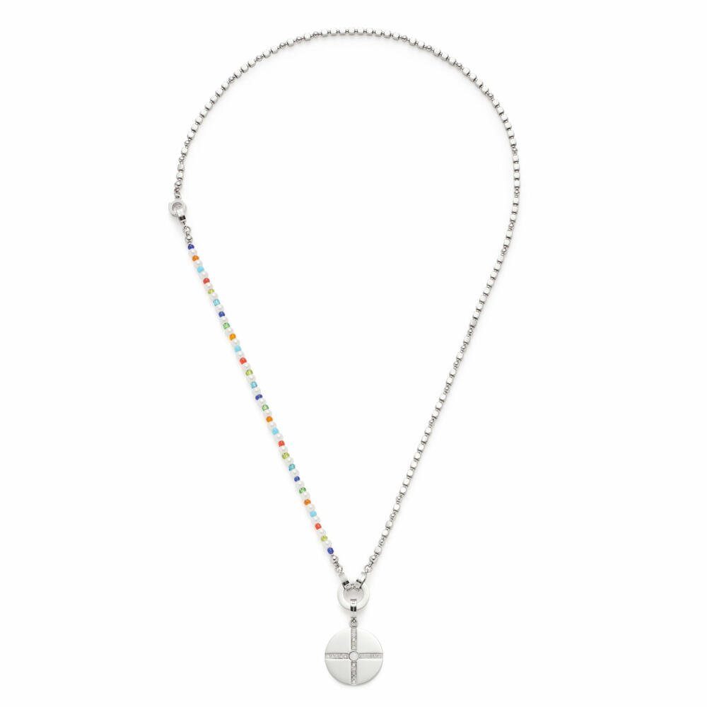 LEONARDO Edelstahlkette Set 64 Davina si...