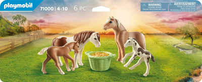 Playmobil® Konstruktions-Spielset »2 Island Ponys mit Fohlen (71000), Country«, (5 St), Made in Europe