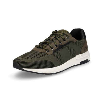 s.Oliver s.Oliver Herren Strick Sneaker khaki grün Sneaker