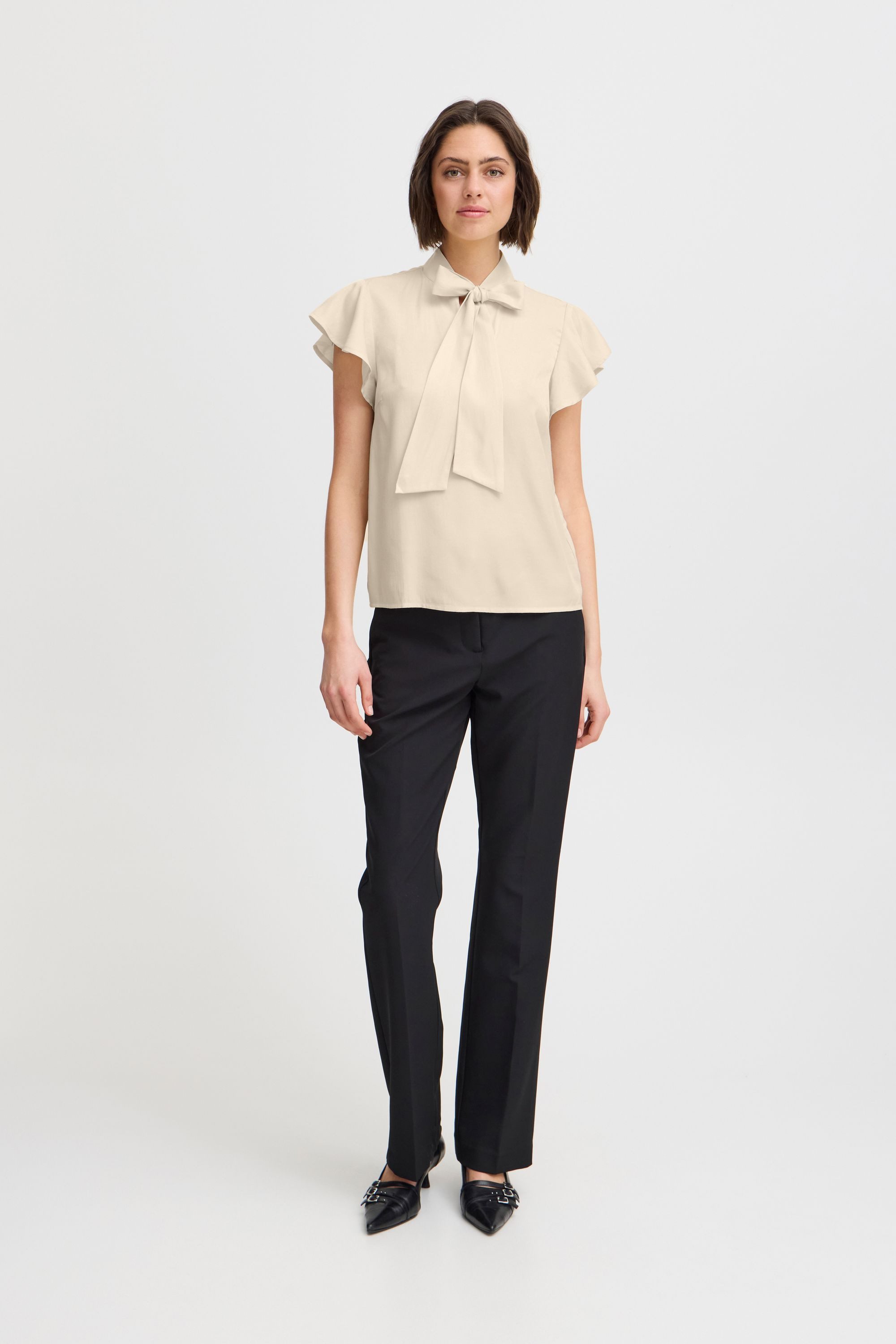 Ichi Kurzarmbluse IXSTINEA SS Bluse mit günstig online kaufen