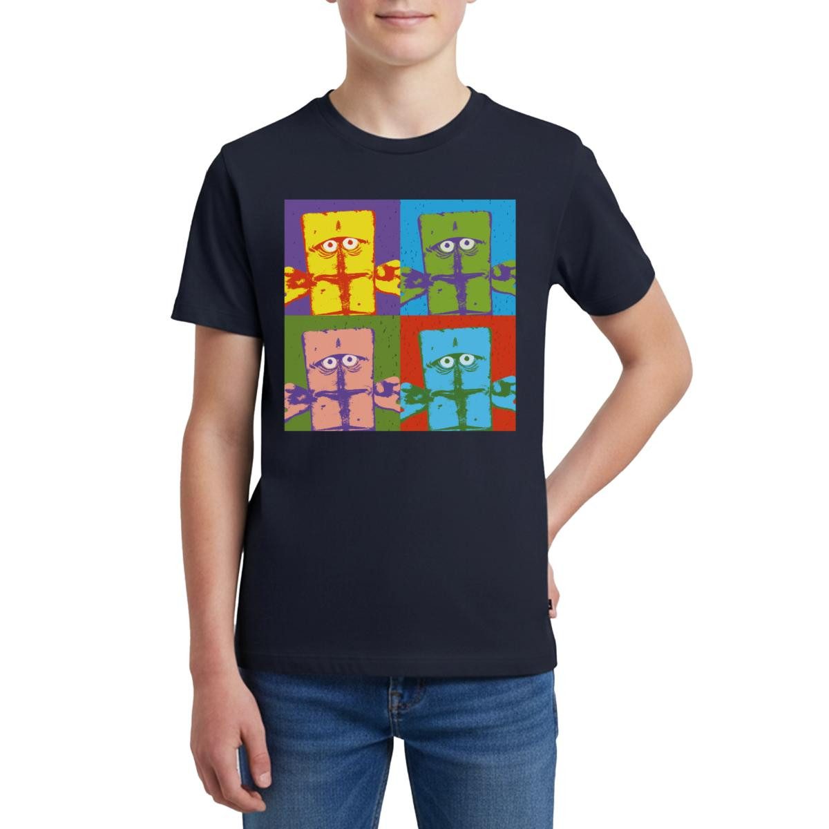 T-Shirt Bernd Das Brot Pop-Art Buntes Design Teenager Premium T-Shirt