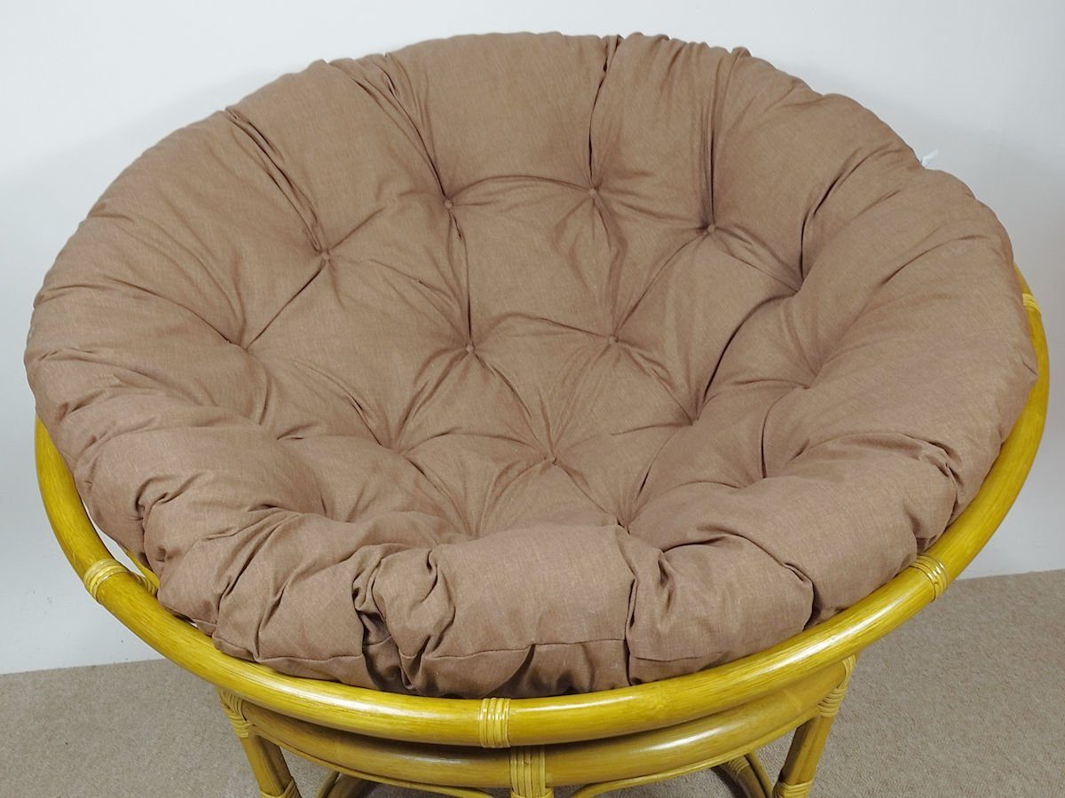 Rattani Sitzkissen Polster Kissen Auflage für Rattan Papasansessel Fb dunke günstig online kaufen