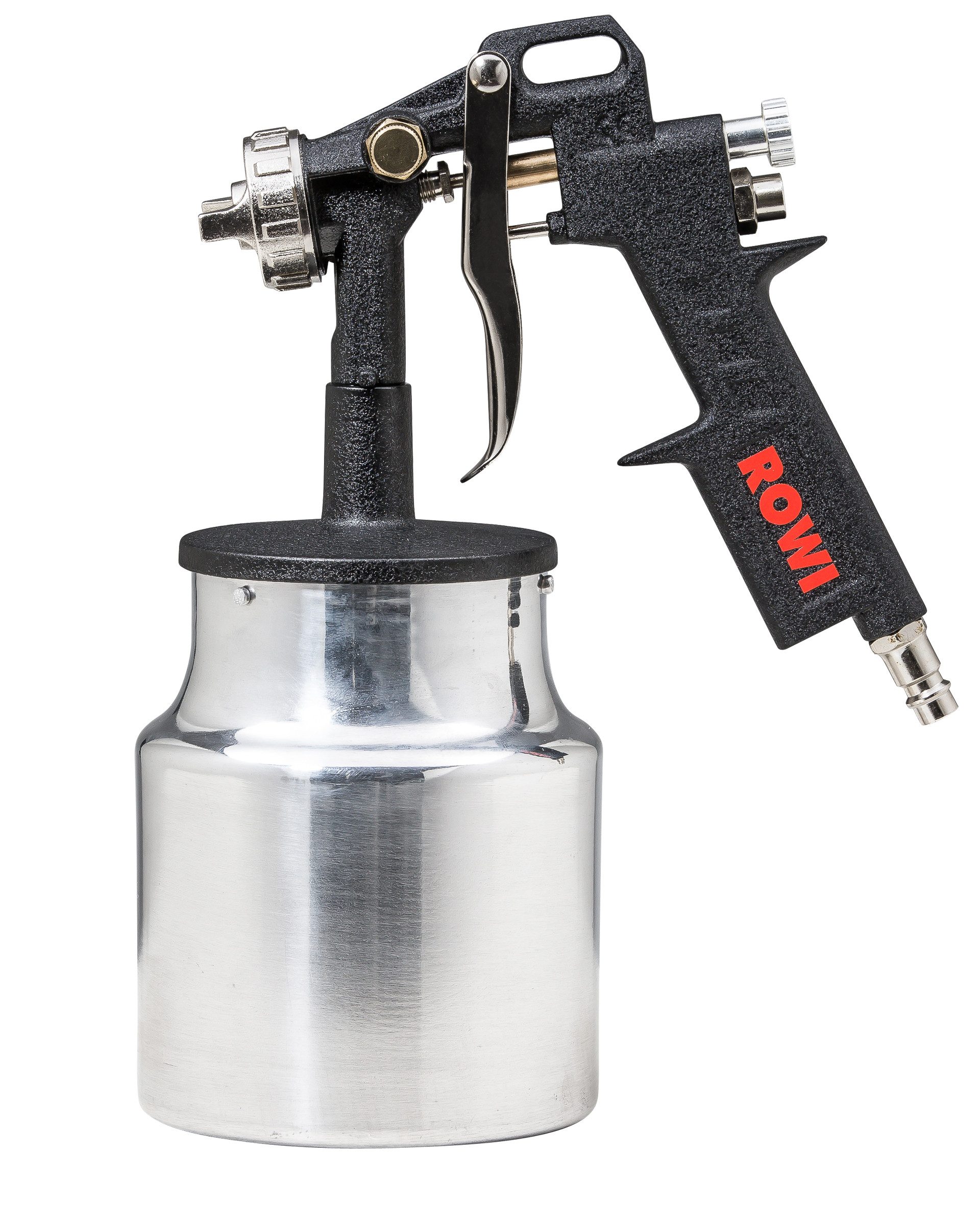 Drucksprühgerät Farbspritzpistole mit Metall-Saugbecher 1000 ml - DFP 1000/1