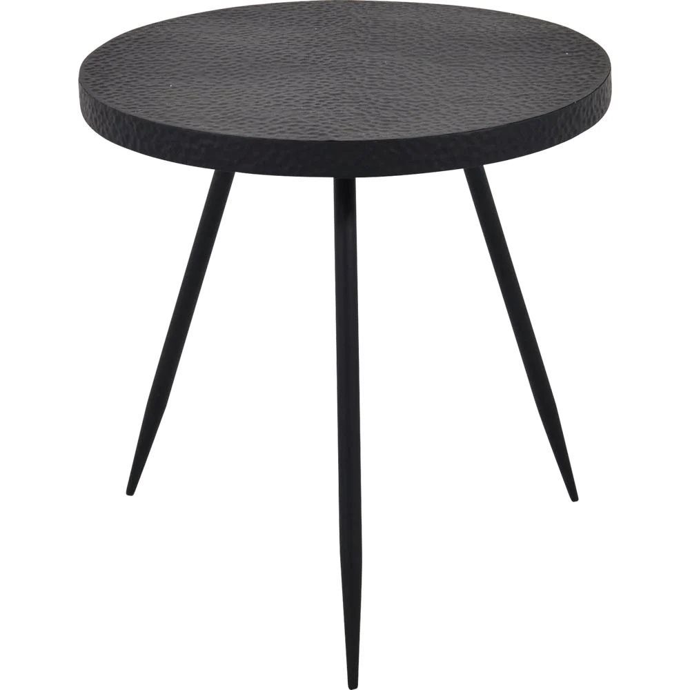 Lesli Living Beistelltisch Beistelltisch Nizza schwarz ø38x38,5cm Metall günstig online kaufen