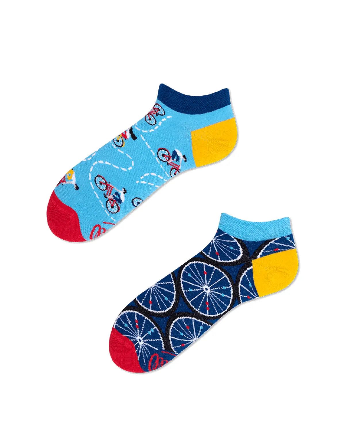 Many Mornings Sneakersocken Many Mornings Sneaker the bicycles (1 Paar, 1-Paar, 1 Paar) immer ein dismatching Paar