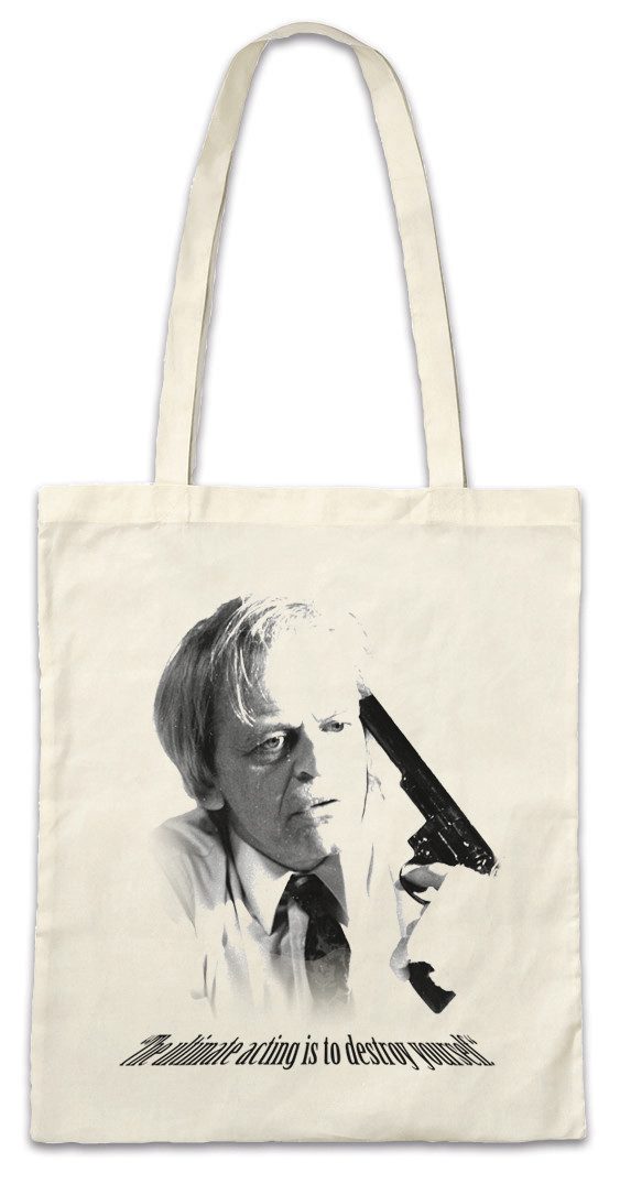 Beuteltasche The Ultimate Acting Is To Destroy Yourself Stofftasche Klaus