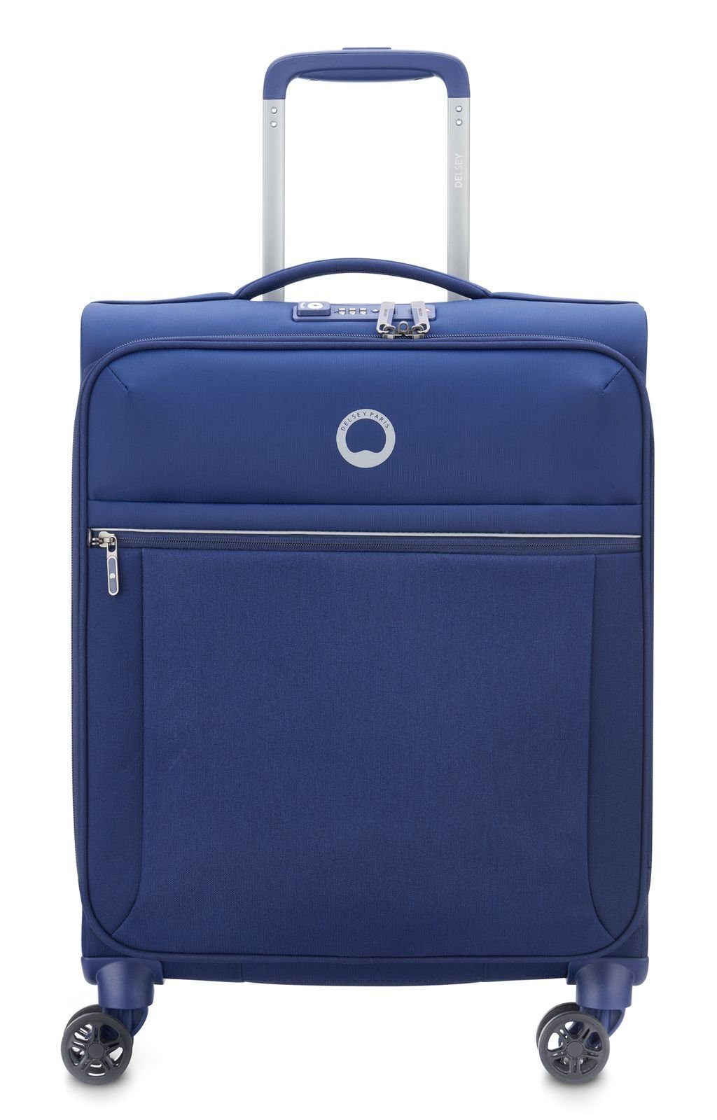 Delsey Weichgepäck-Trolley Brochant 2.0, 4 Rollen Blue