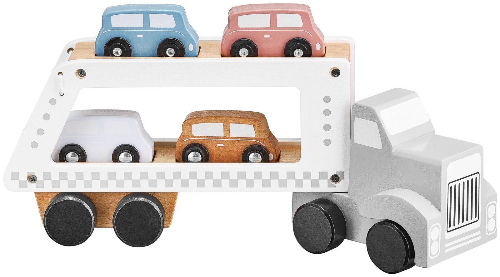 Mamabrum Spielzeug-LKW Holz-Autotransporter – LKW mit günstig online kaufen