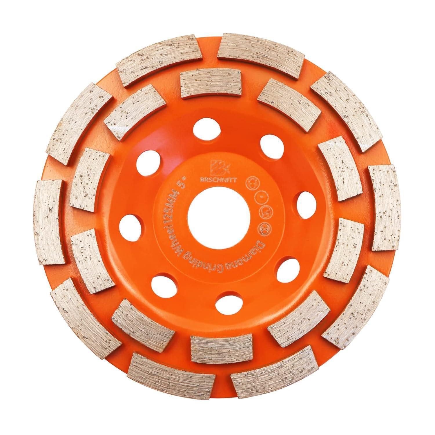 LuxusKollektion Schleifaufsatz Diamantschleiftopf 125mm Doppelreihe