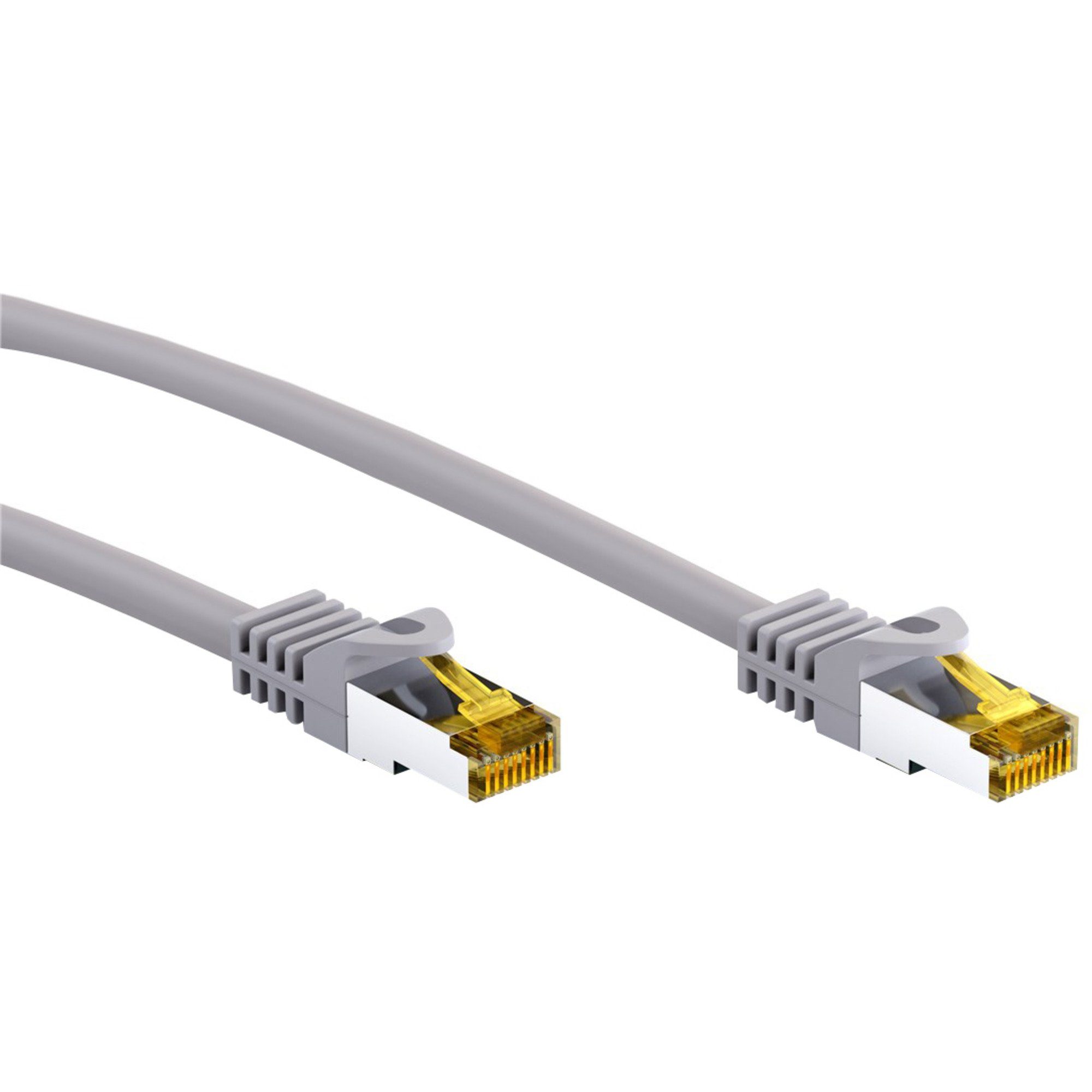 Goobay goobay RJ-45 Patchkabel Cat 6.a S/FTP (PiMF), mit Кабель локальной сети