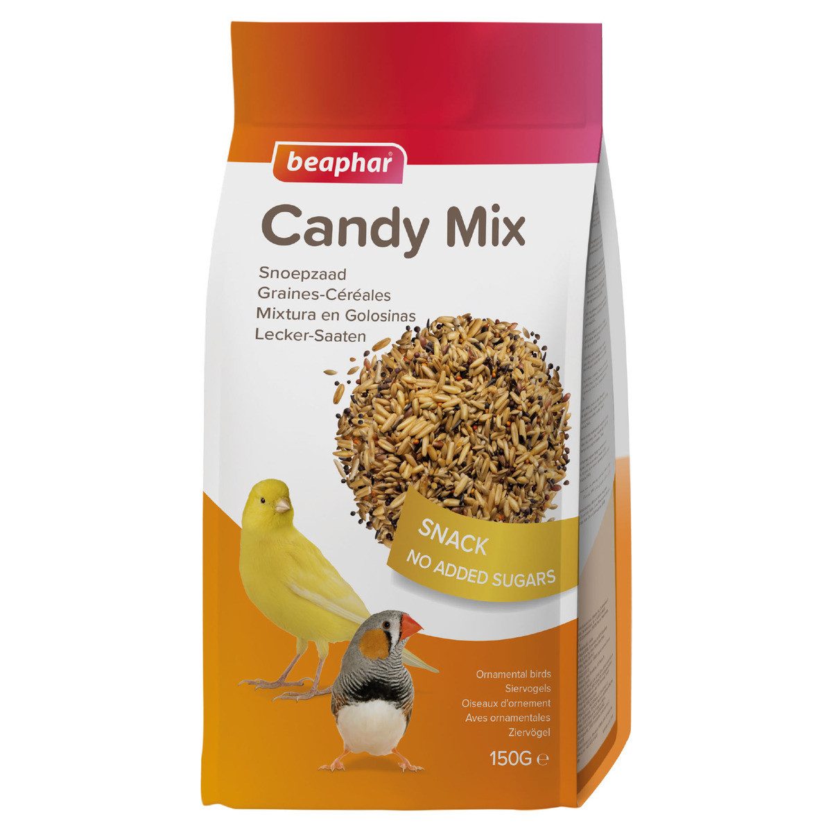 beaphar Lecker-Saaten 150 g, Trockenfutter für: Vogel von beaphar