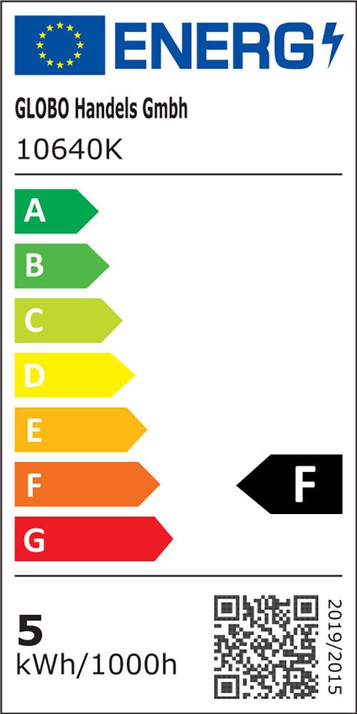 Energieeffizienzklasse: 