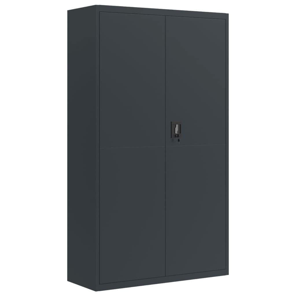 vidaXL Aktenschrank Aktenschrank Anthrazit 105x40x180 cm günstig online kaufen
