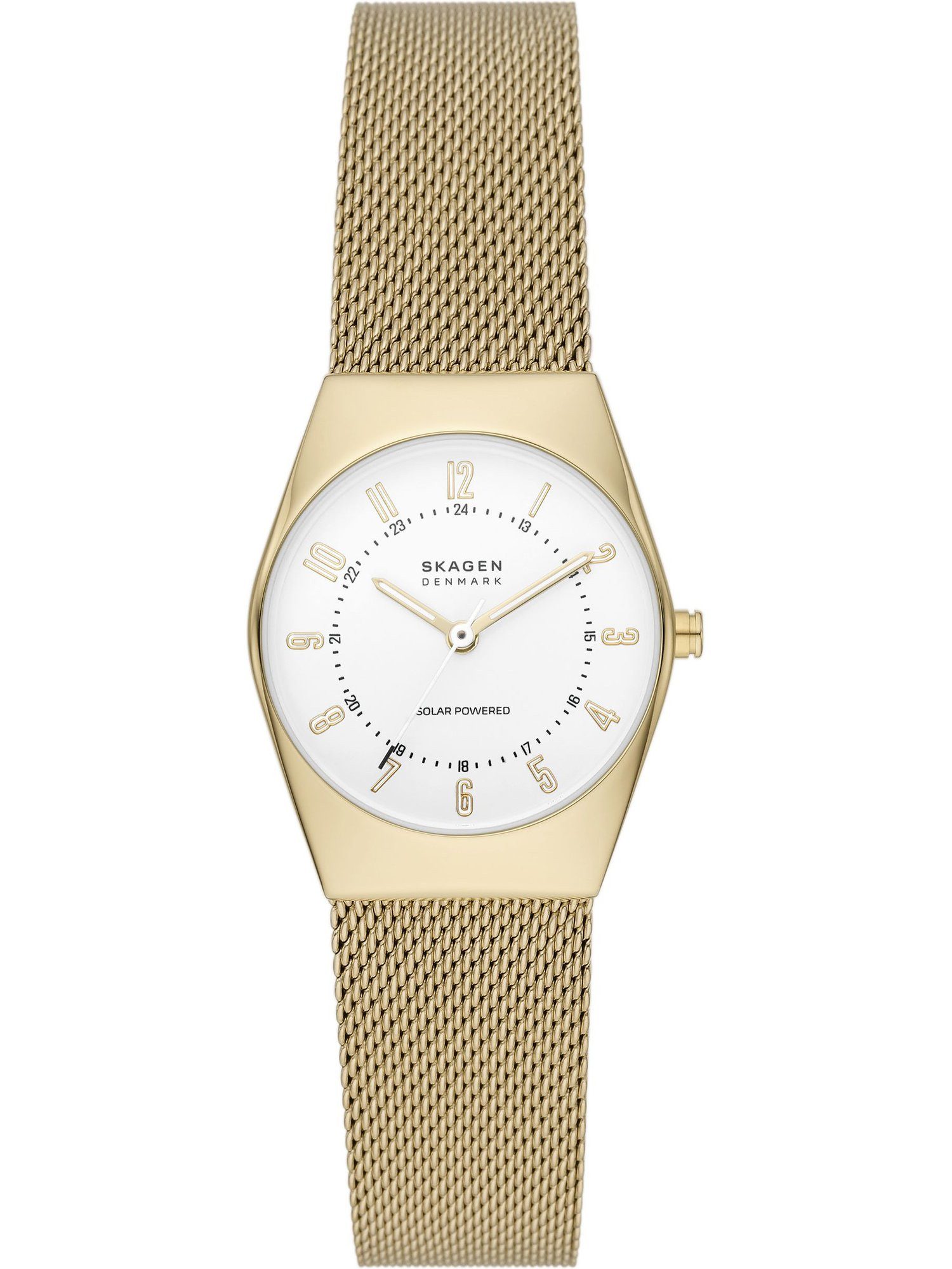 SKAGEN Quarzuhr Skagen Damen-Uhren Analog Solar