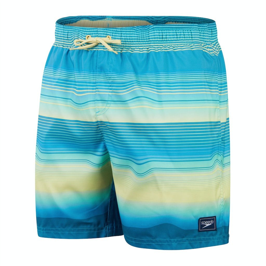 Speedo Badehose PLMT LEISURE 16 WSHT AM BLUE/YELLO MARINE BLUE, PULCINO, PEA