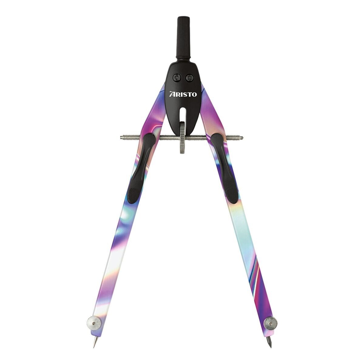 ARISTO Zirkel Bright IRIS, mit Hebelmechanik / ohne Gelenke