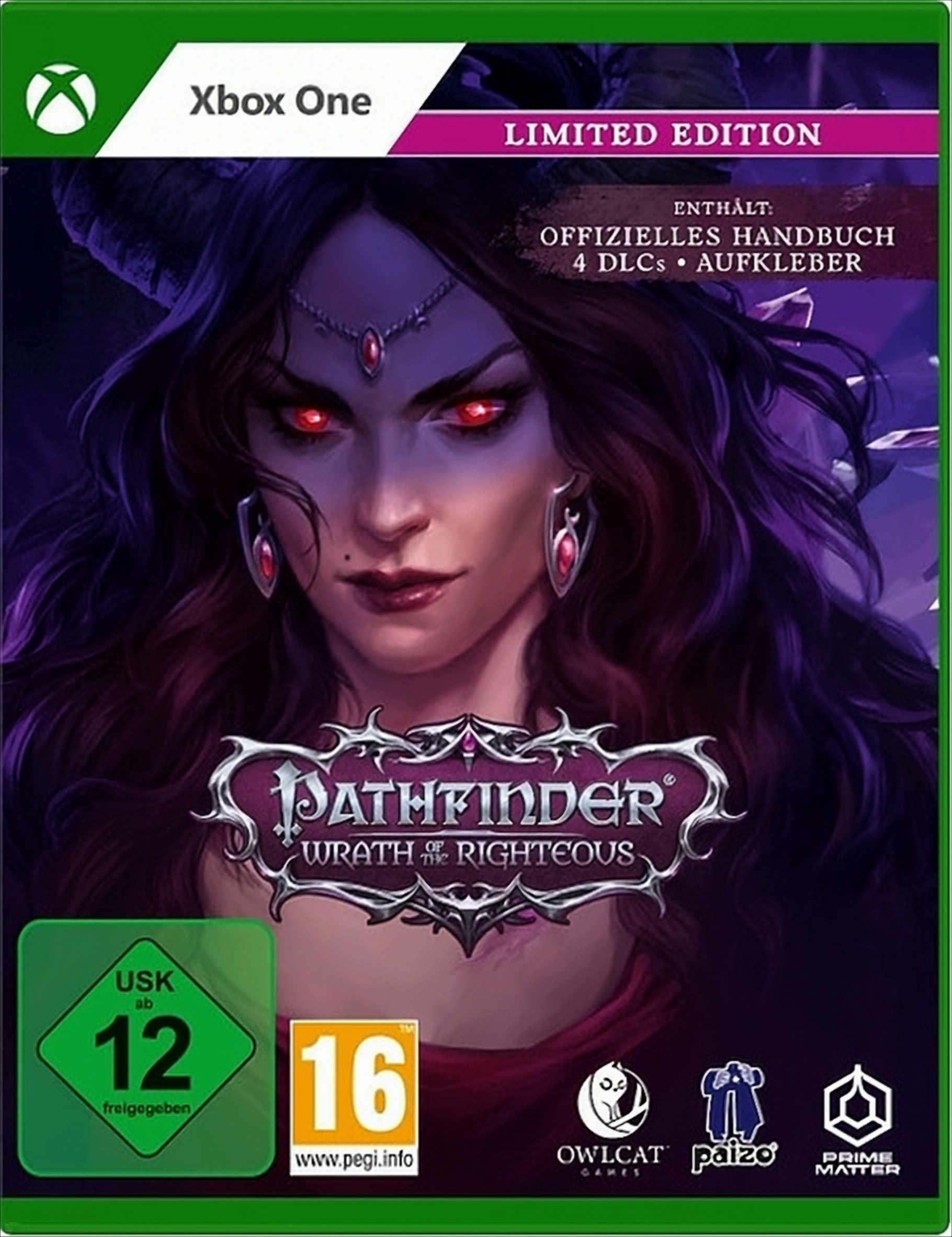 Pathfinder: Wrath of the Righteous Limited Edition, Xbox One