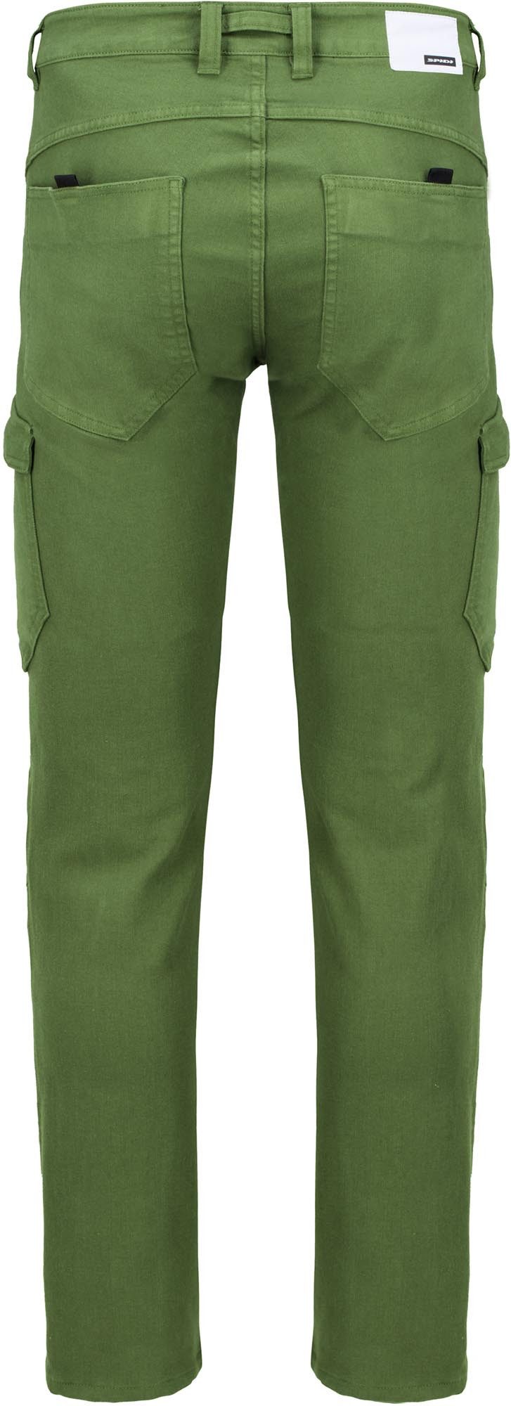 SpiDi Motorradhose Pathfinder 2 Cargo Tech Motorrad Textilhose Hüftprotektoren enthalten,Knieschleifer enthalten