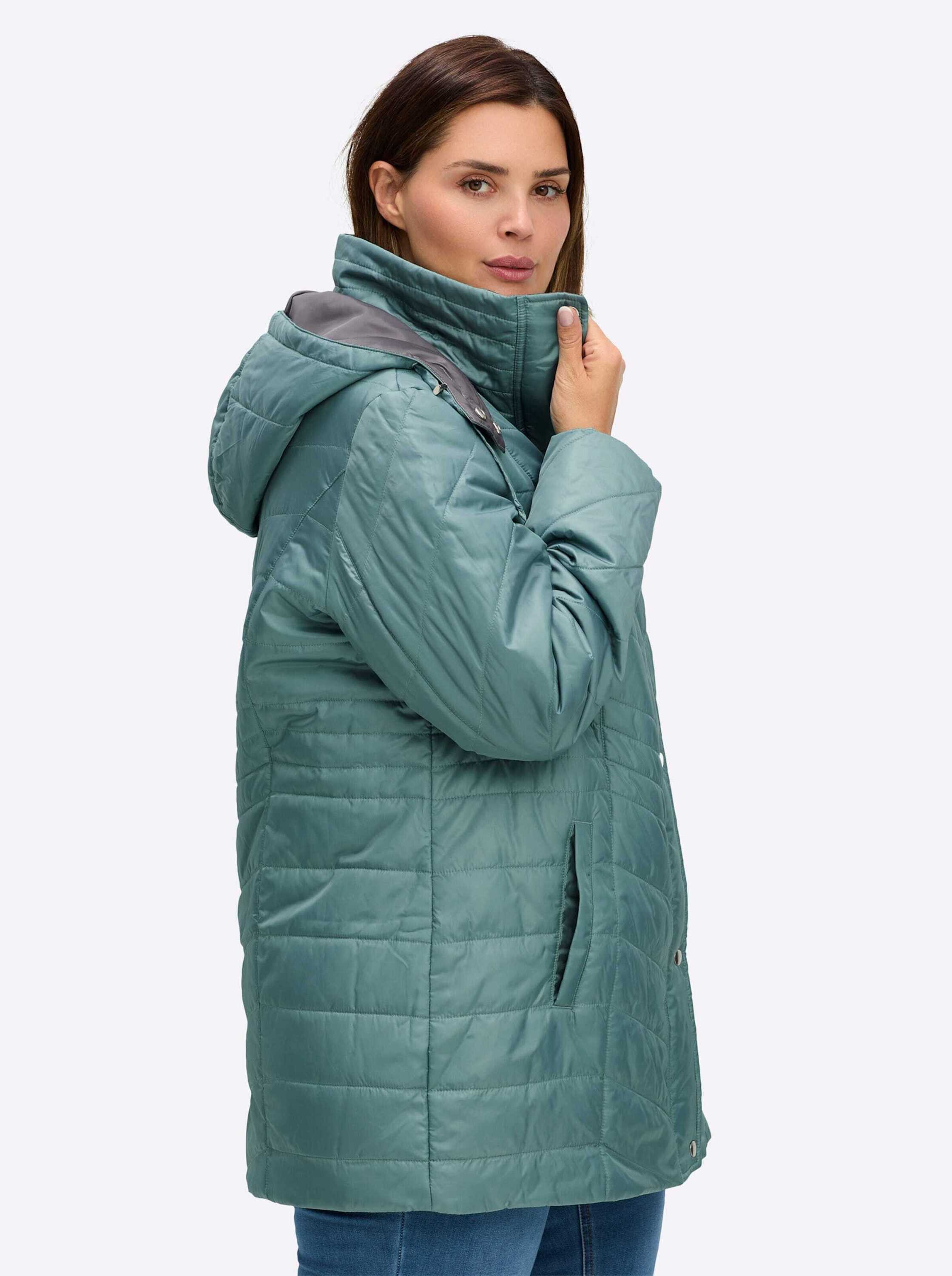 Sieh an! Allwetterjacke Steppjacke Langarm