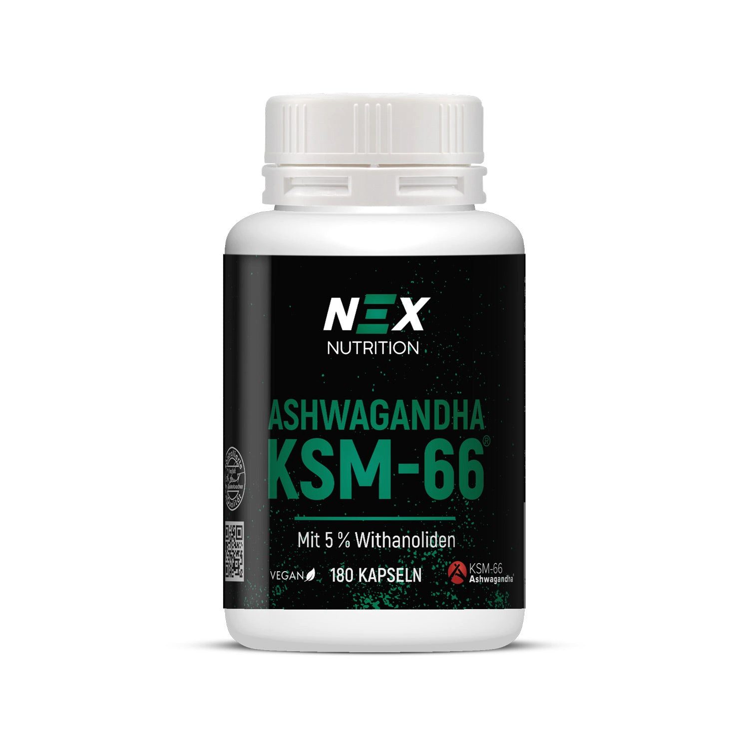 Ascopharm NEX Ashwagandha KSM-66 Kapseln 1, 1 er