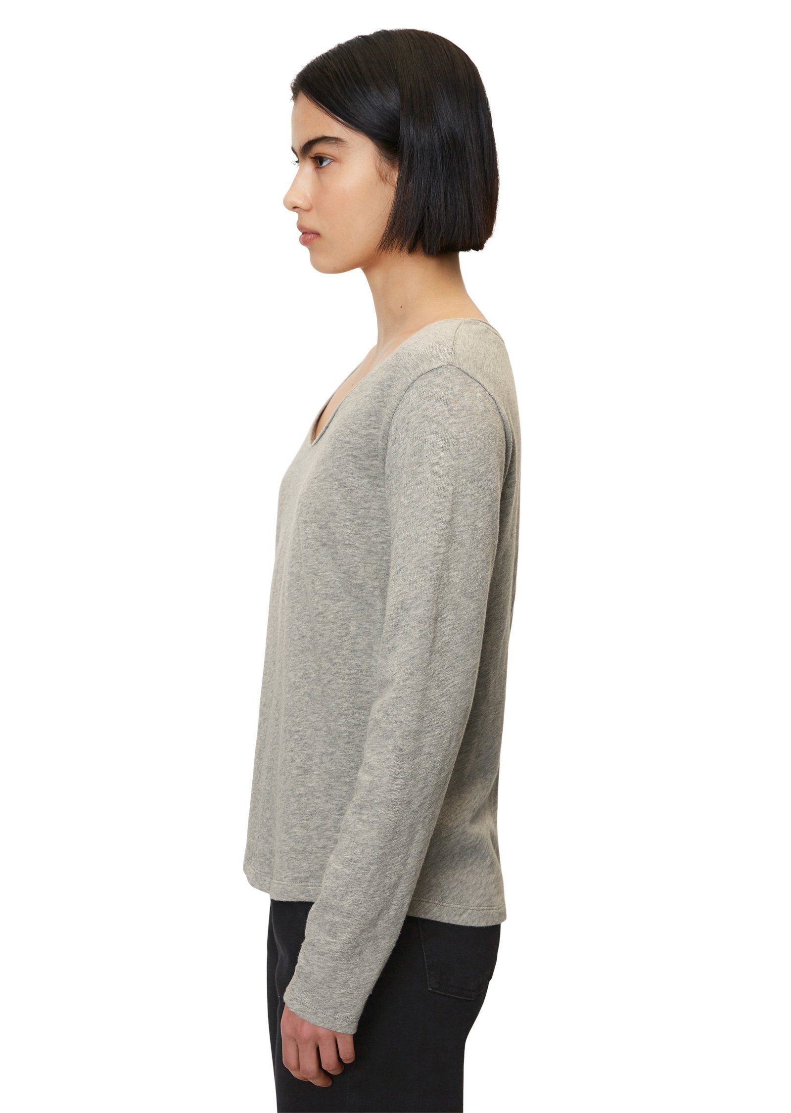 Marc O'Polo DENIM Langarmshirt aus Premium Organic Cotton günstig online kaufen