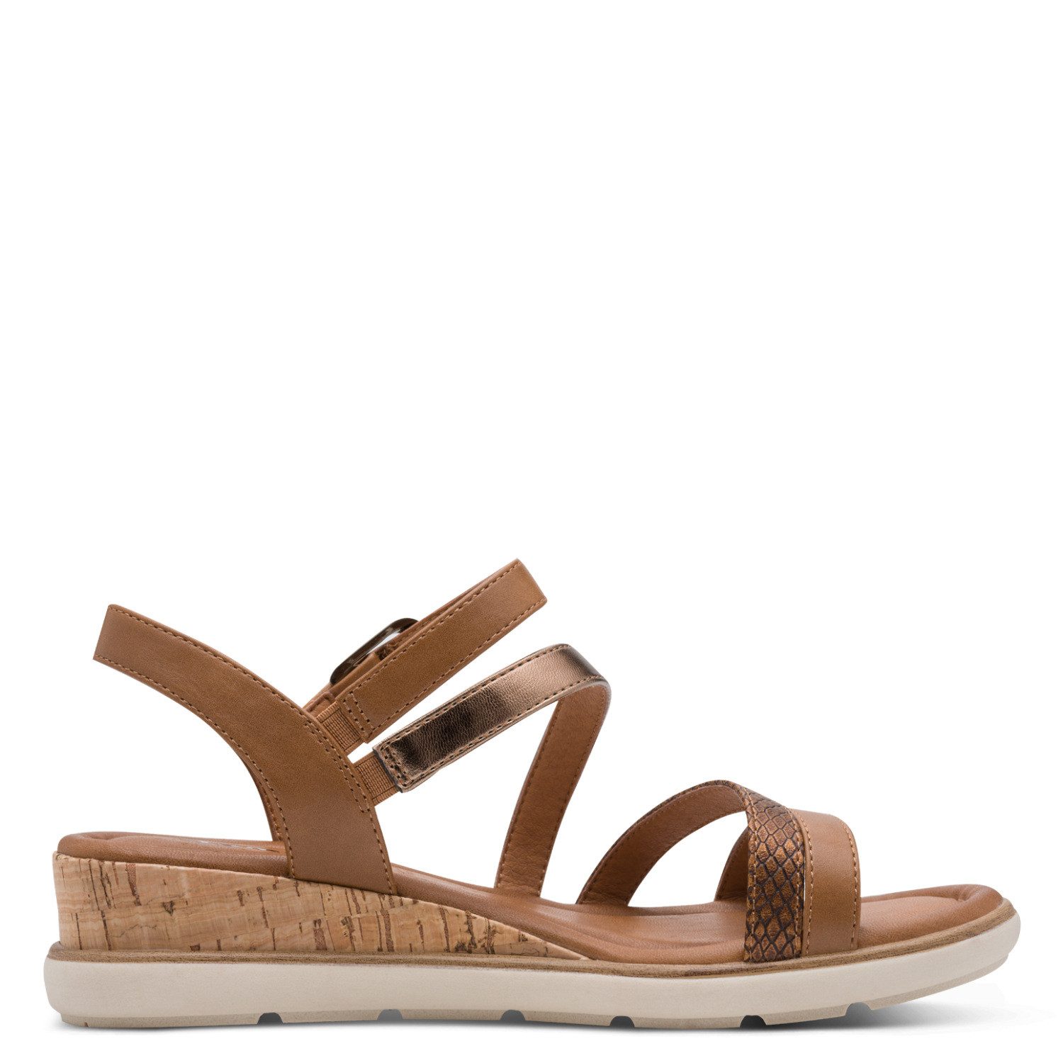 Tamaris Keilsandalette Sommerschuh, Riemchensandale in veganer Verarbeitung