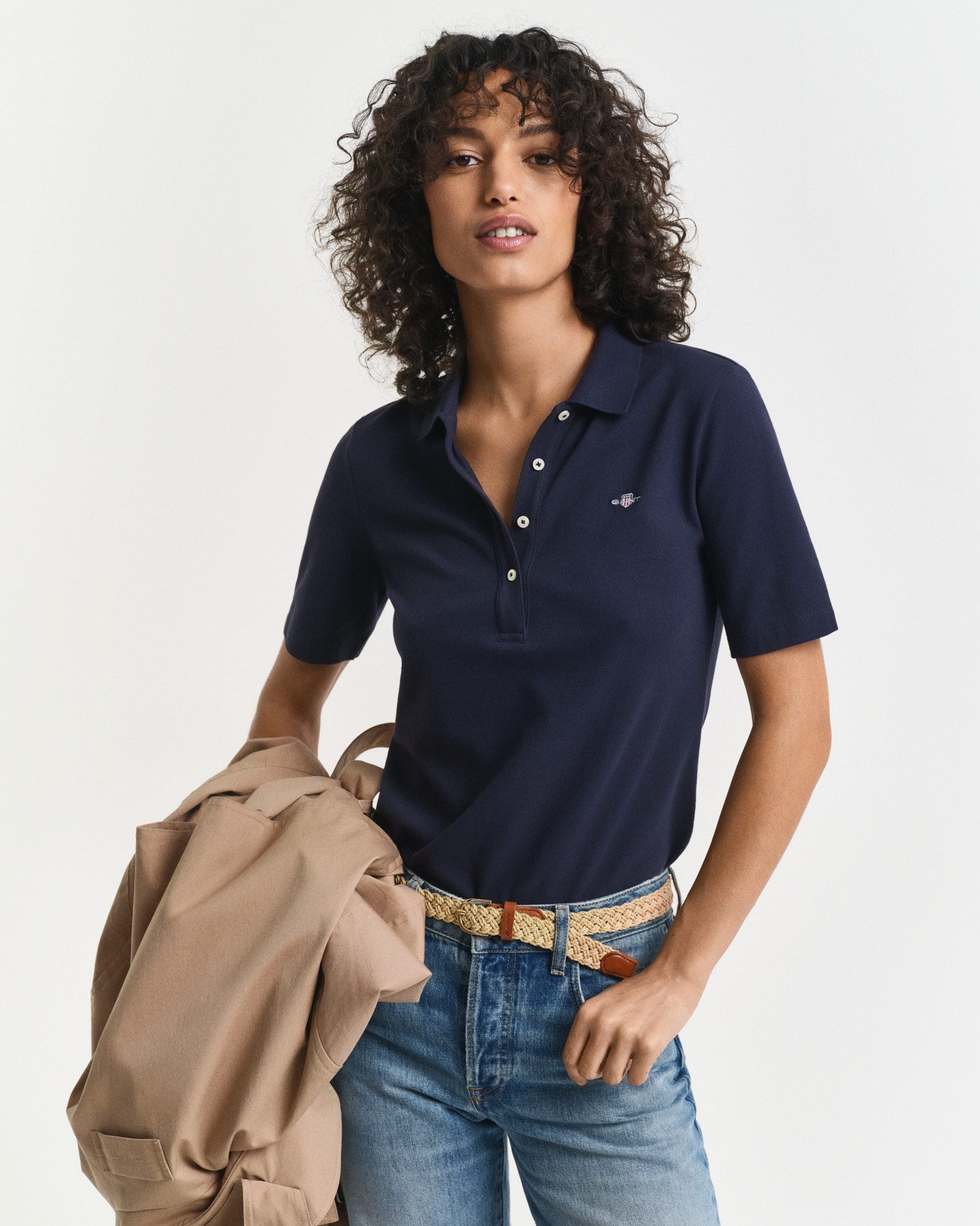 Gant Poloshirt SLIM SHIELD KA PIQUE günstig online kaufen