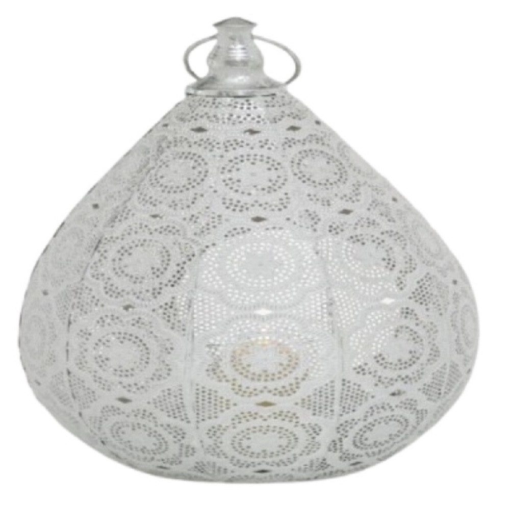 Windlicht Windlicht Alanis H 26 cm weiß Eisen Stückpreis