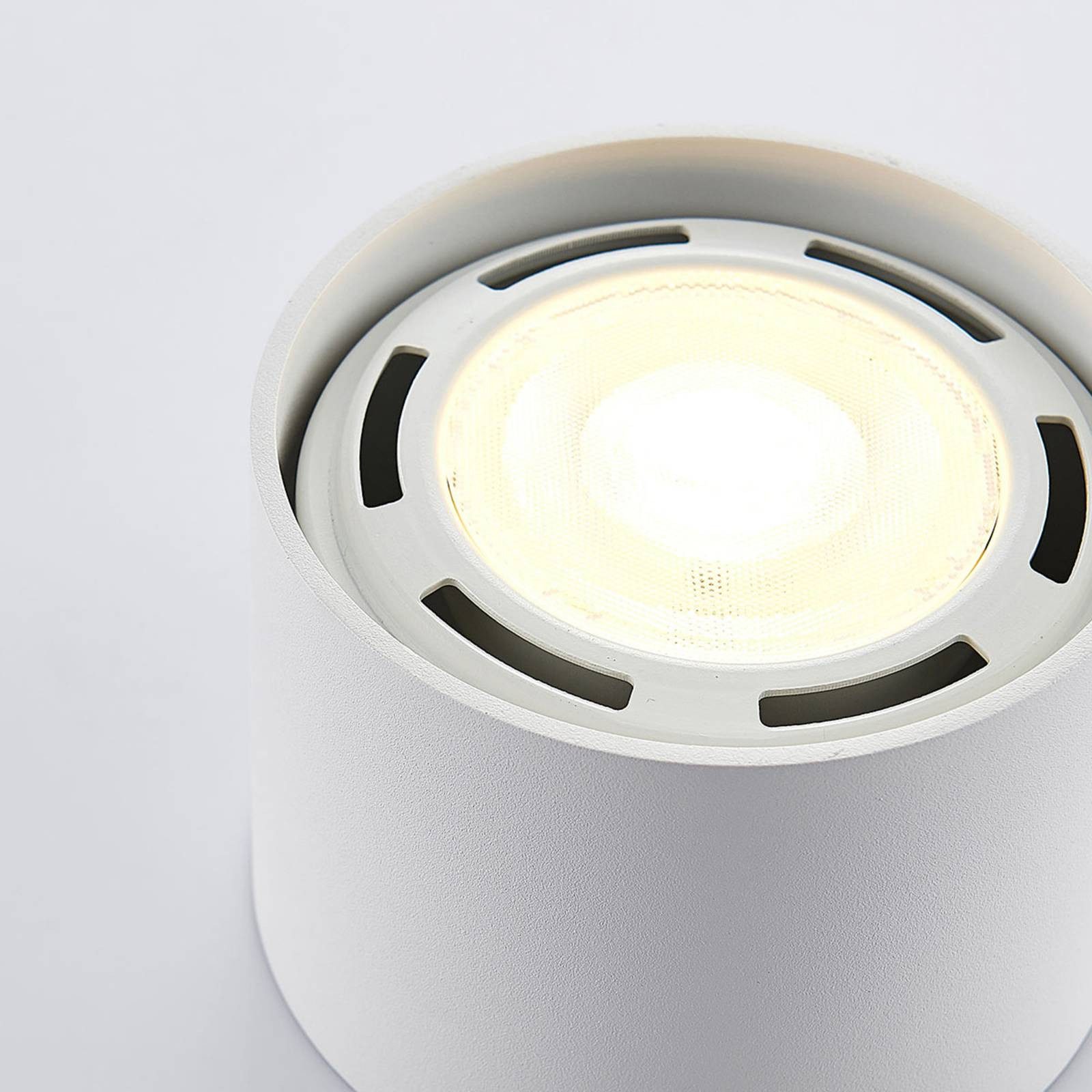 Arcchio Deckenstrahler Mabel, Metall, Weiß IP20, 1 x 20 W ES111 LED