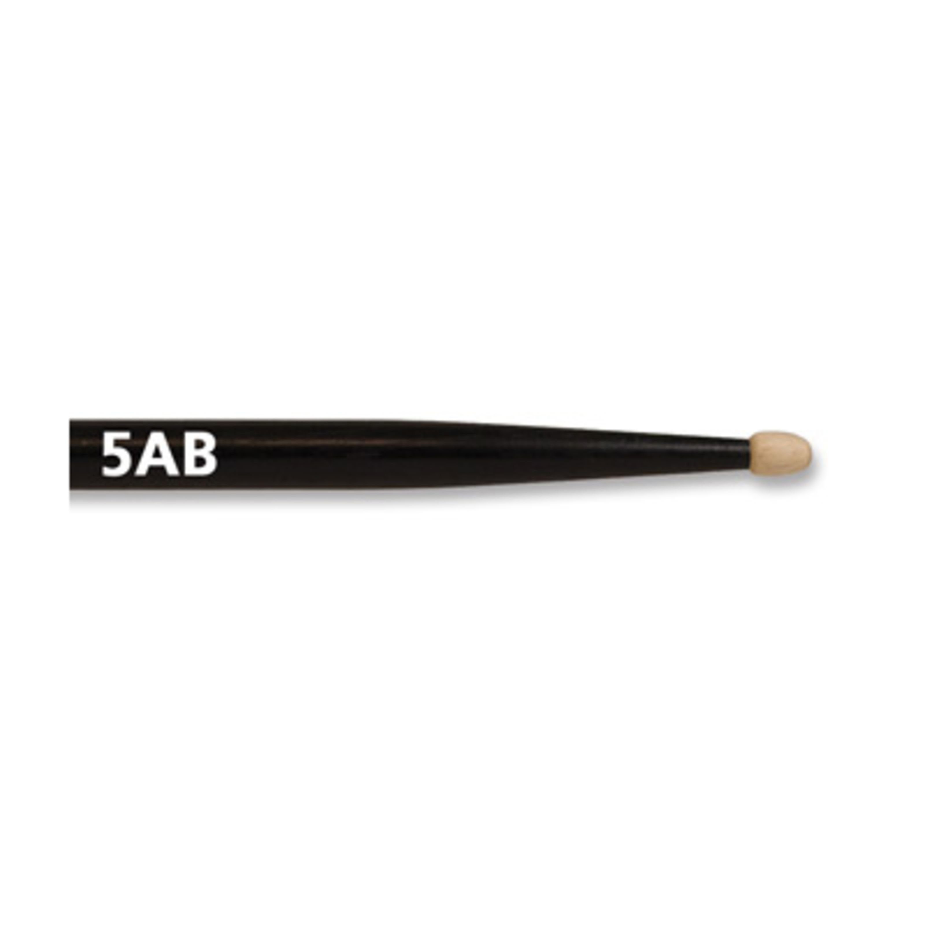 Vic-Firth Drumsticks (5AB Sticks Black American Classic Wood Tip, Sticks, Beater und Mallets, Drumsticks Holztip), 5AB Sticks, Black American Classic, Wood Tip - Drumsticks