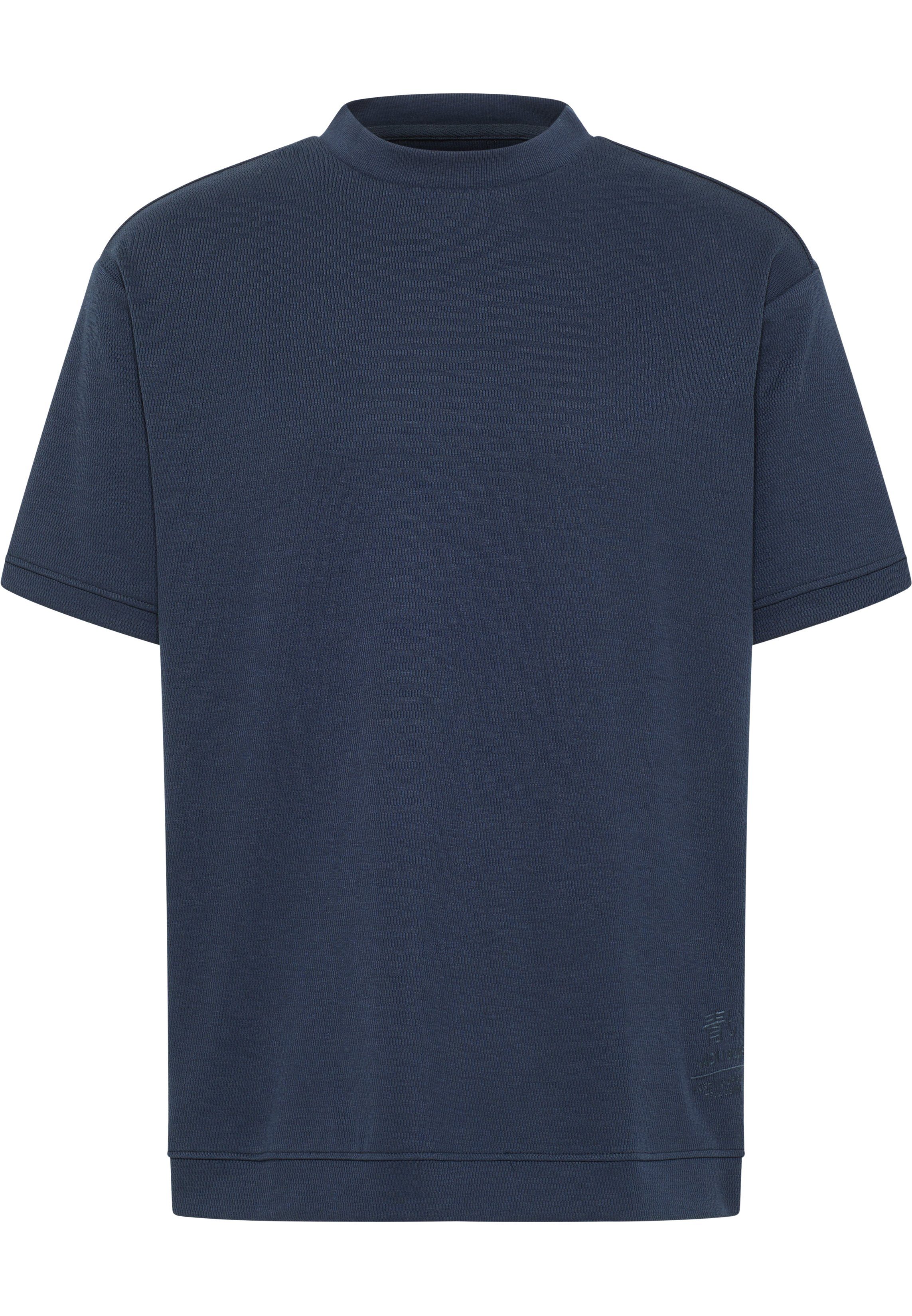 C T-Shirt Embro MUSTANG Andrew Style blau