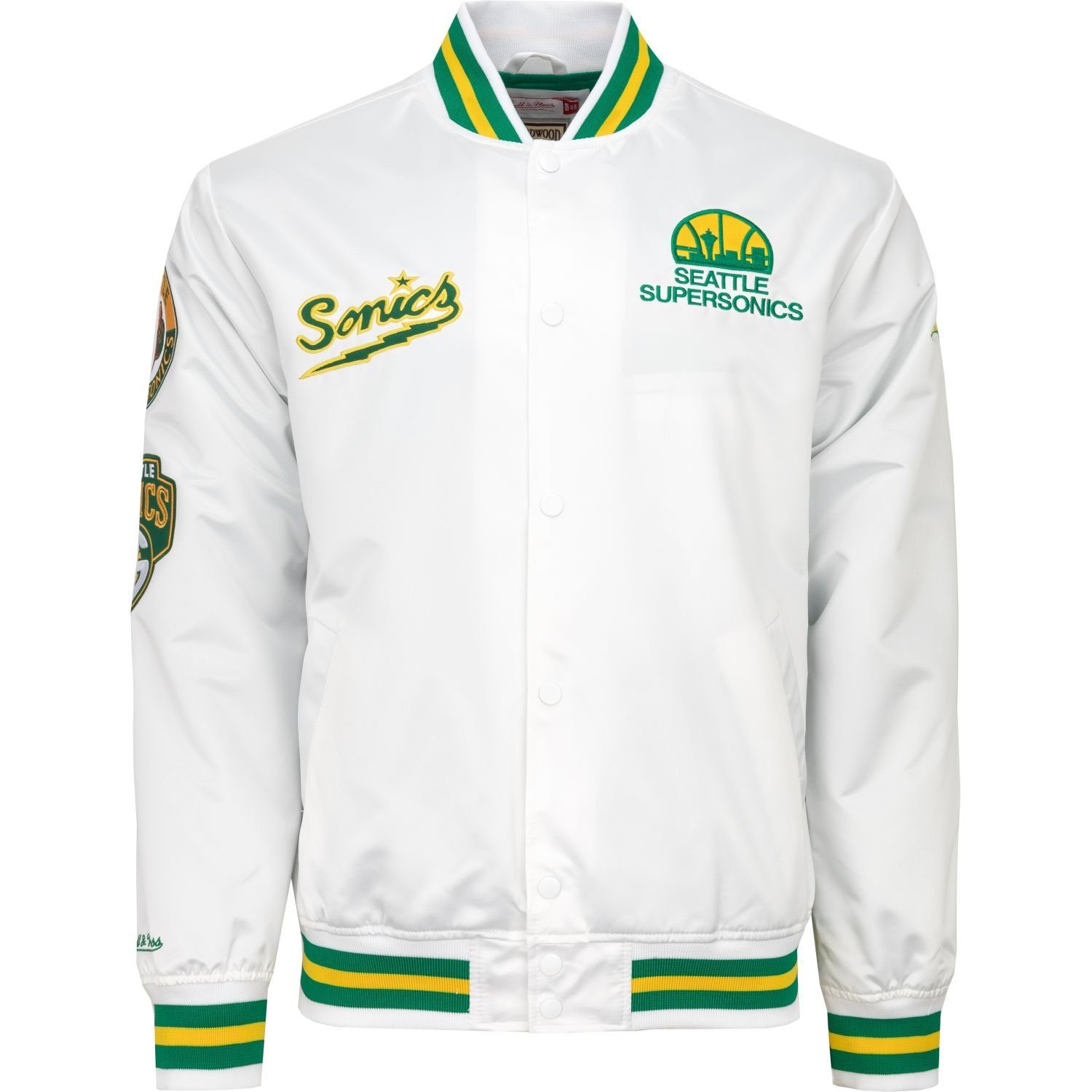 Collegejacke City Collection Satin Seattle SuperSonics
